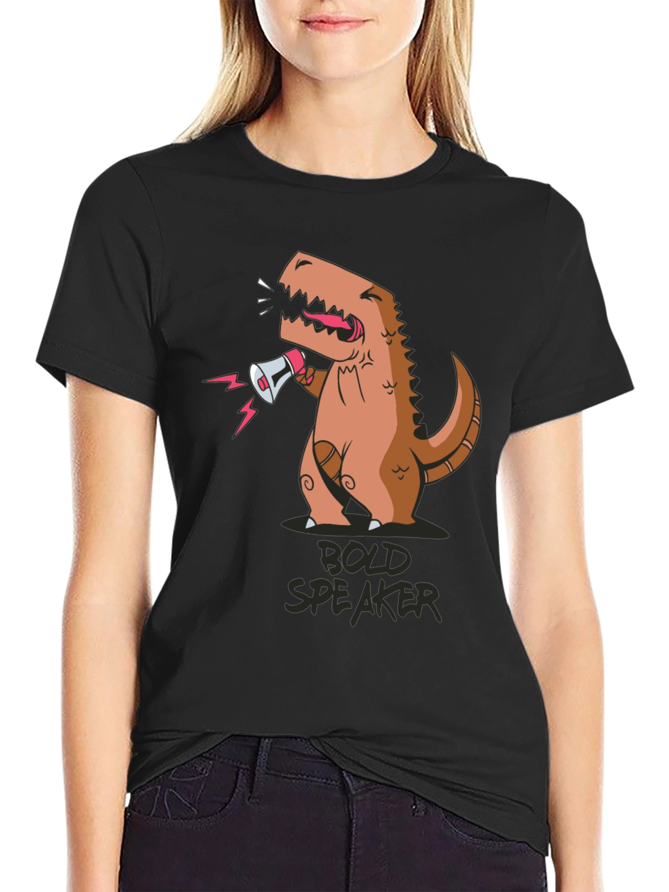 Bold Speaker Dino Graphic Tee
