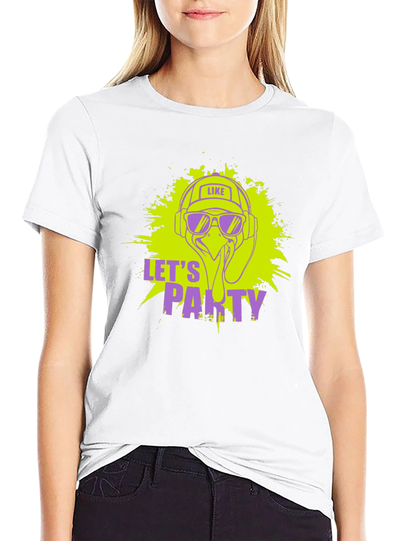 Lets Party Tee - DJ Turkey Graphic T-Shirt