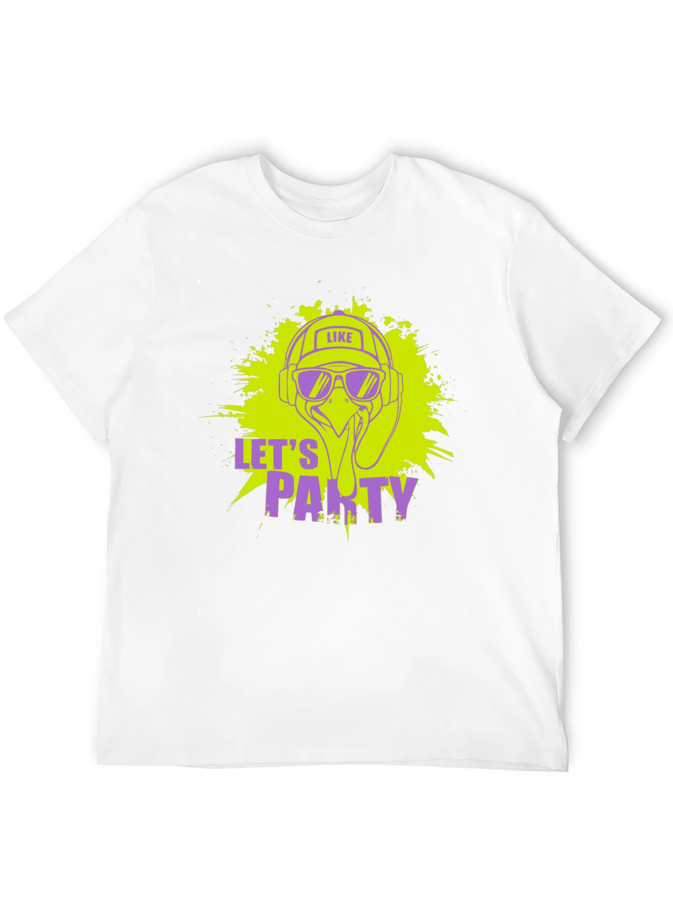 Lets Party Tee - DJ Turkey Graphic T-Shirt