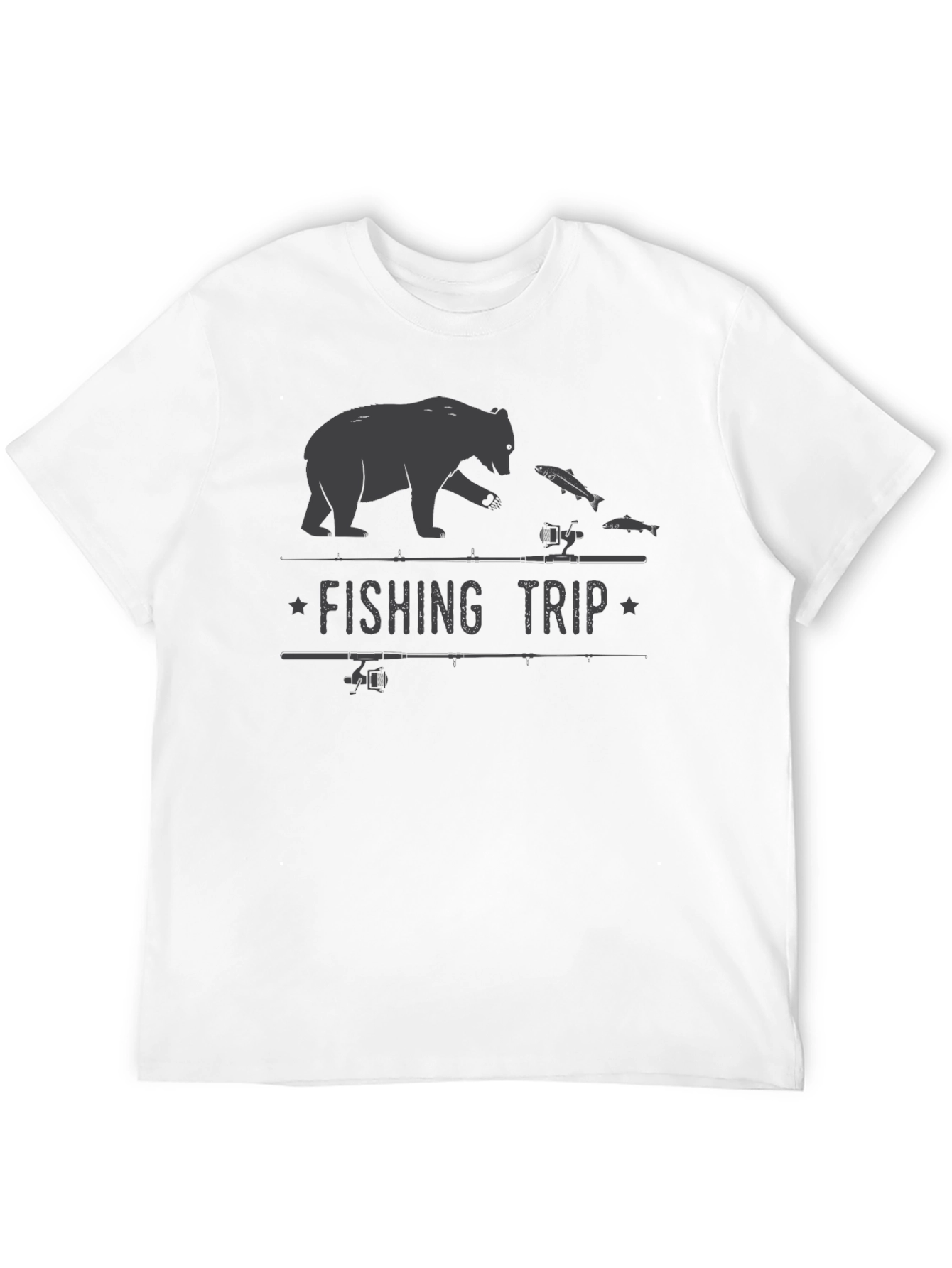 Mens Fishing Trip Graphic T-Shirt