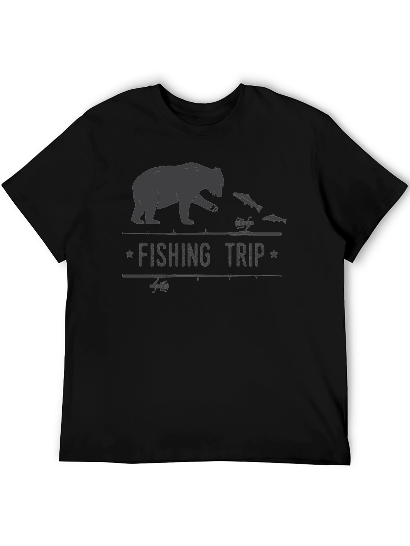 Mens Fishing Trip Graphic T-Shirt