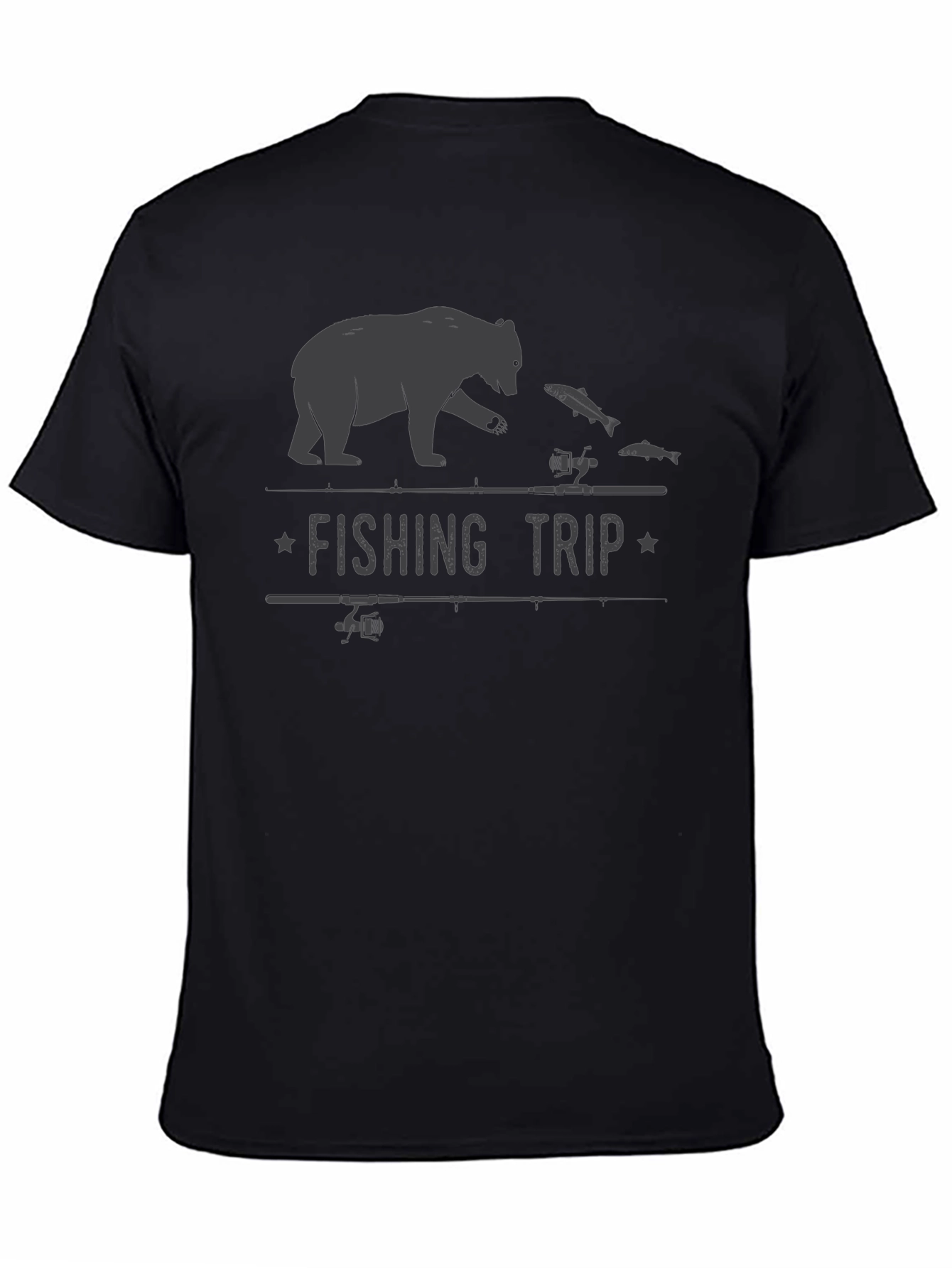 Mens Fishing Trip Graphic T-Shirt
