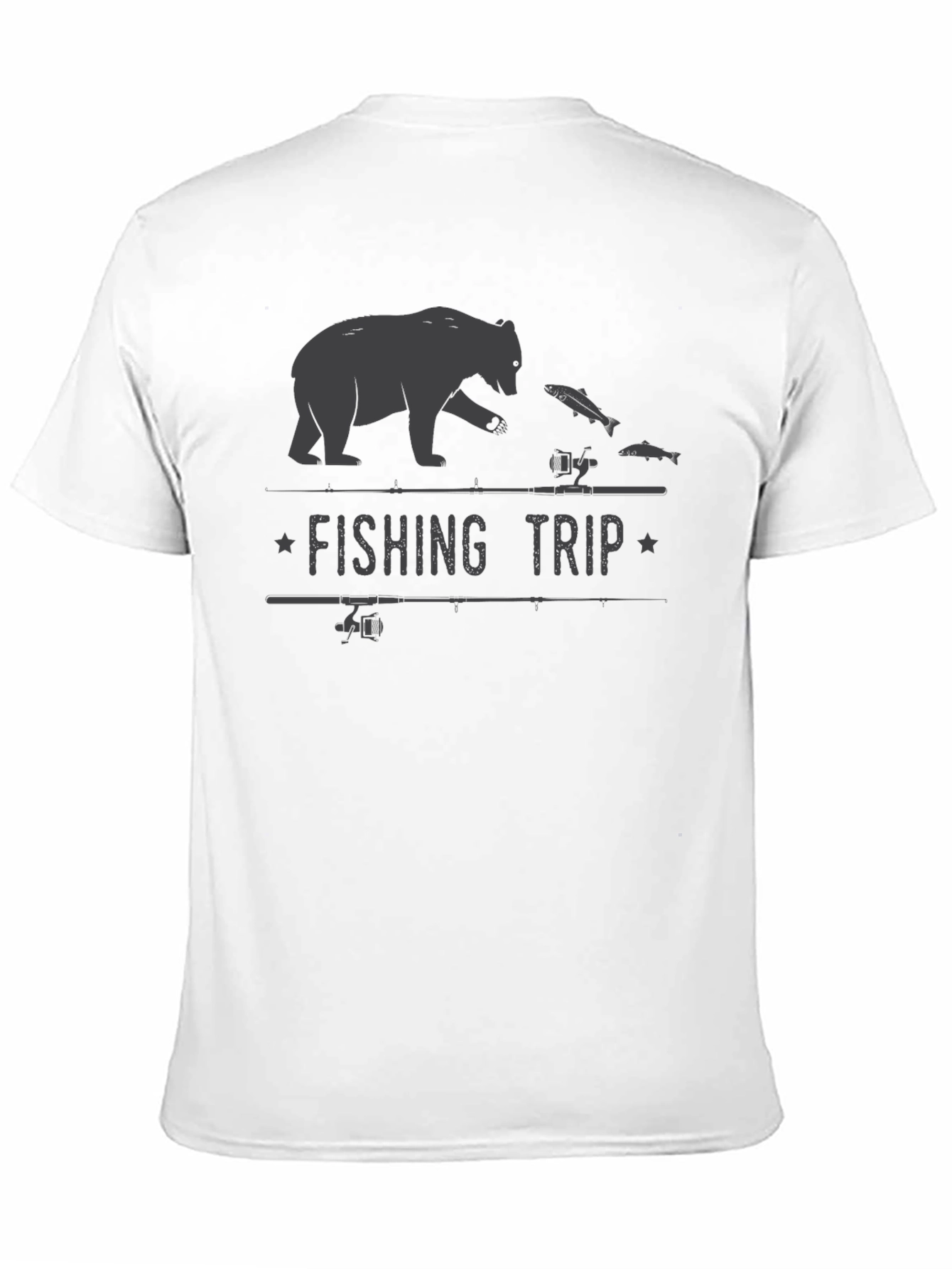 Mens Fishing Trip Graphic T-Shirt