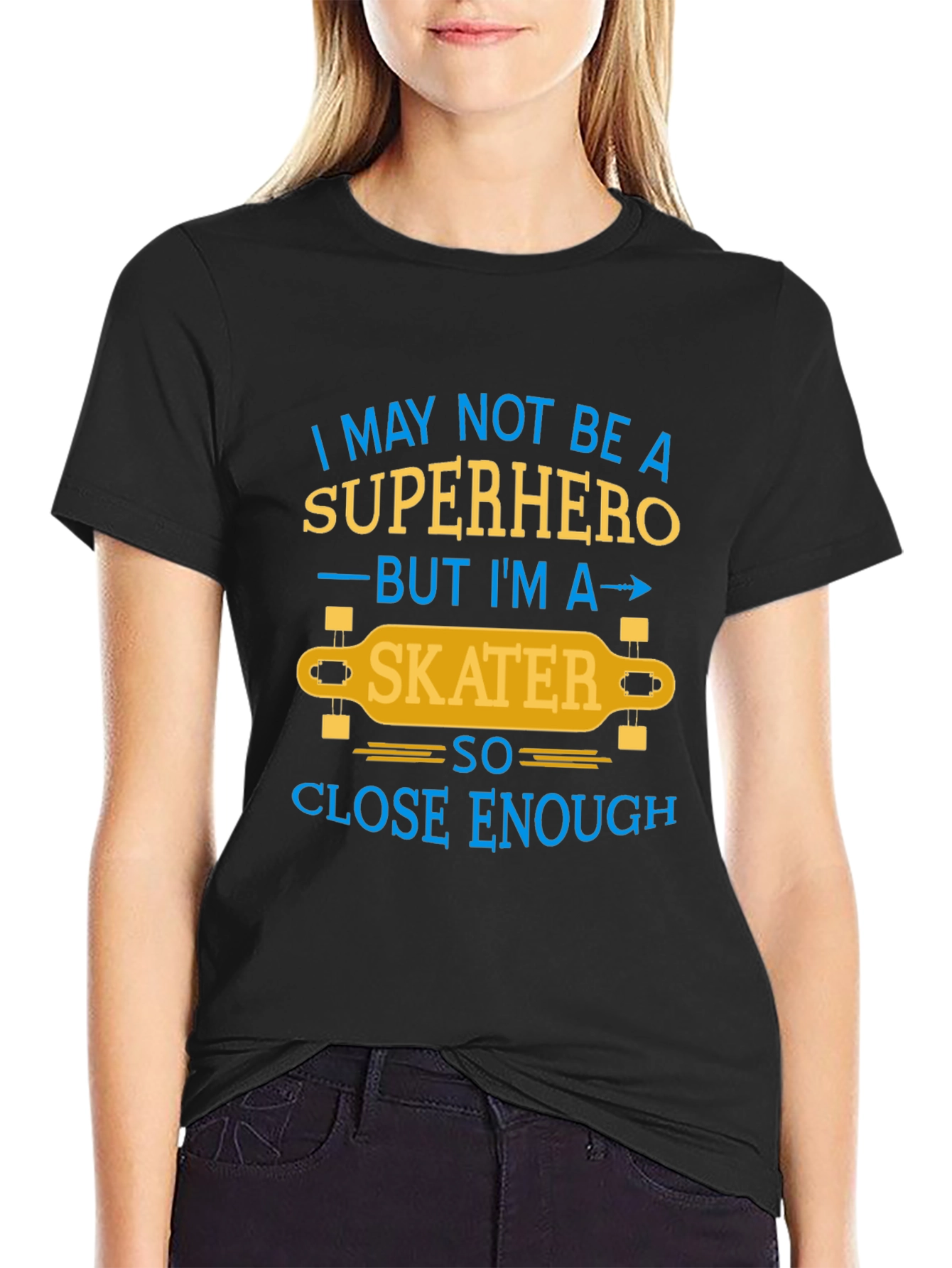 Superhero Skater T-Shirt - Unique Design