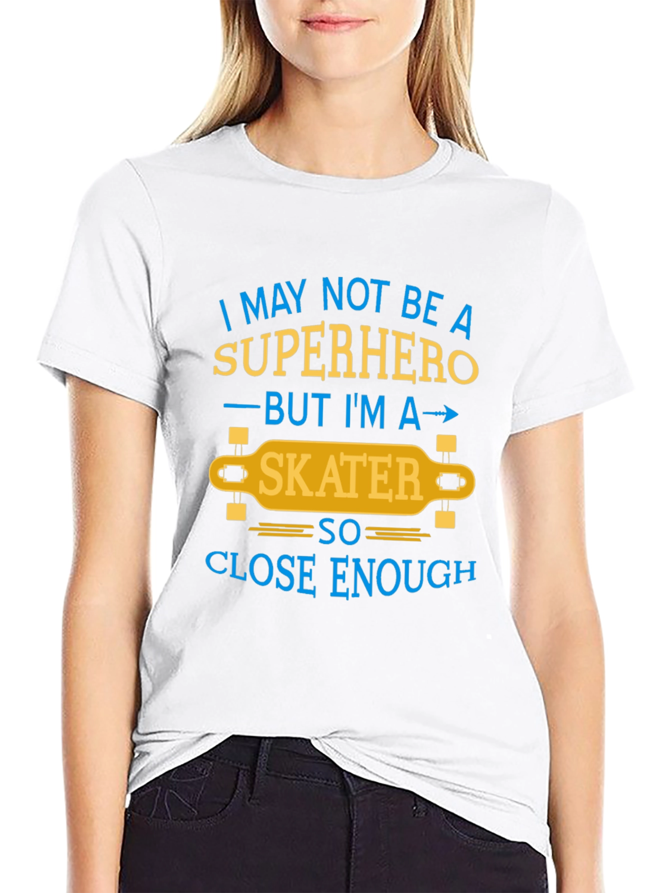 Superhero Skater T-Shirt - Unique Design