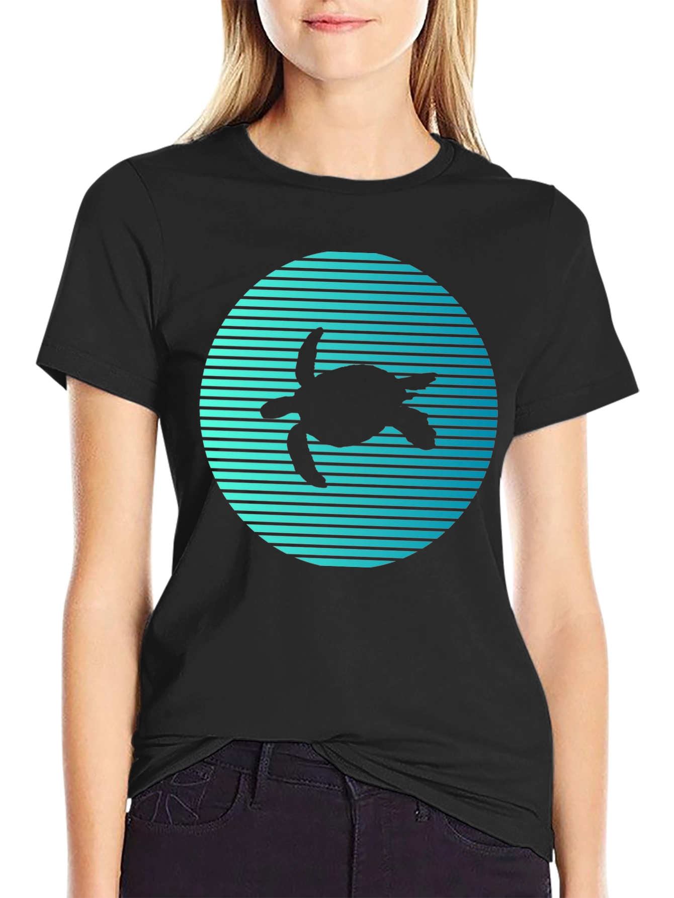 Retro Turtle Graphic Tee