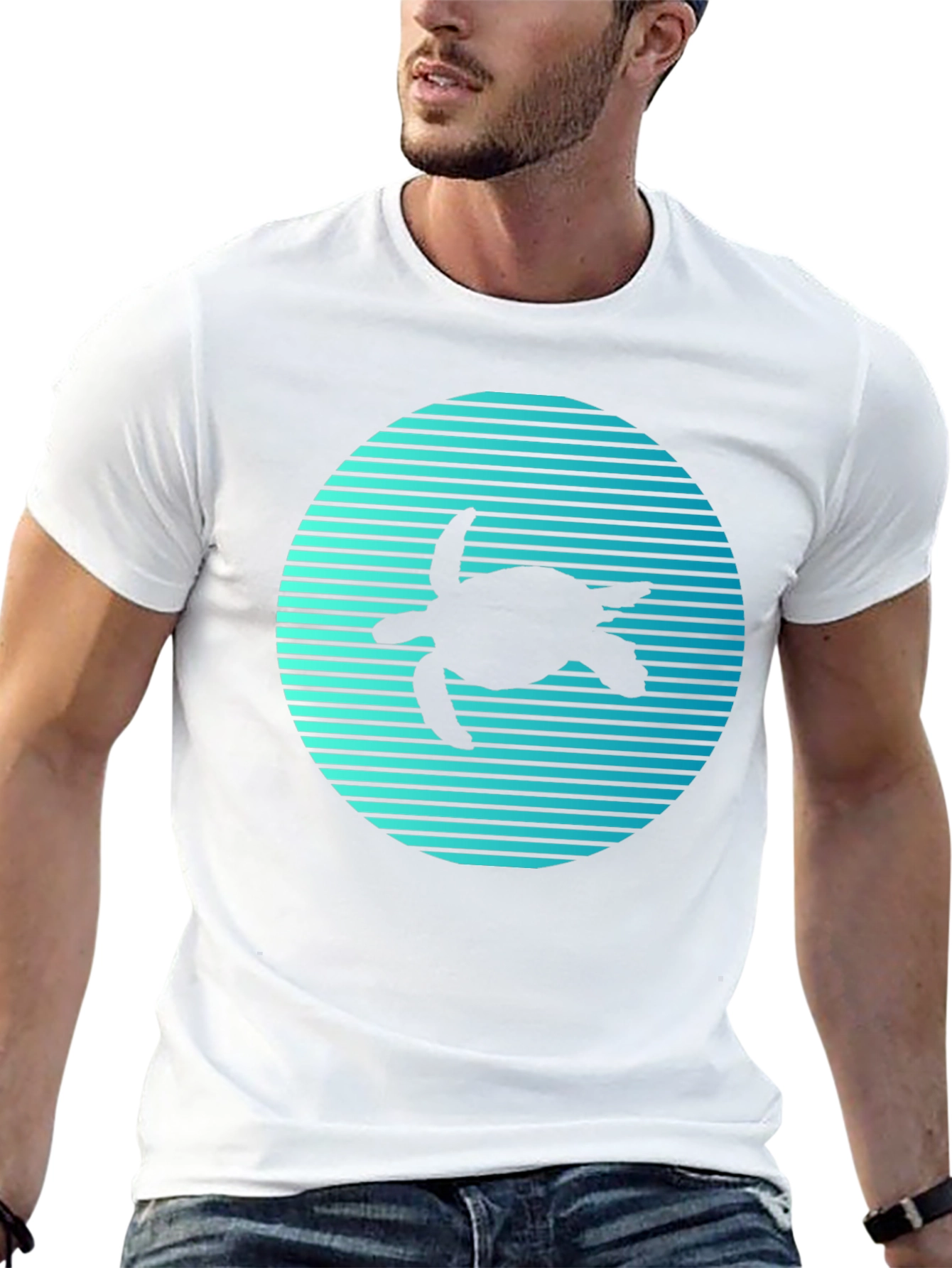 Retro Turtle Graphic Tee