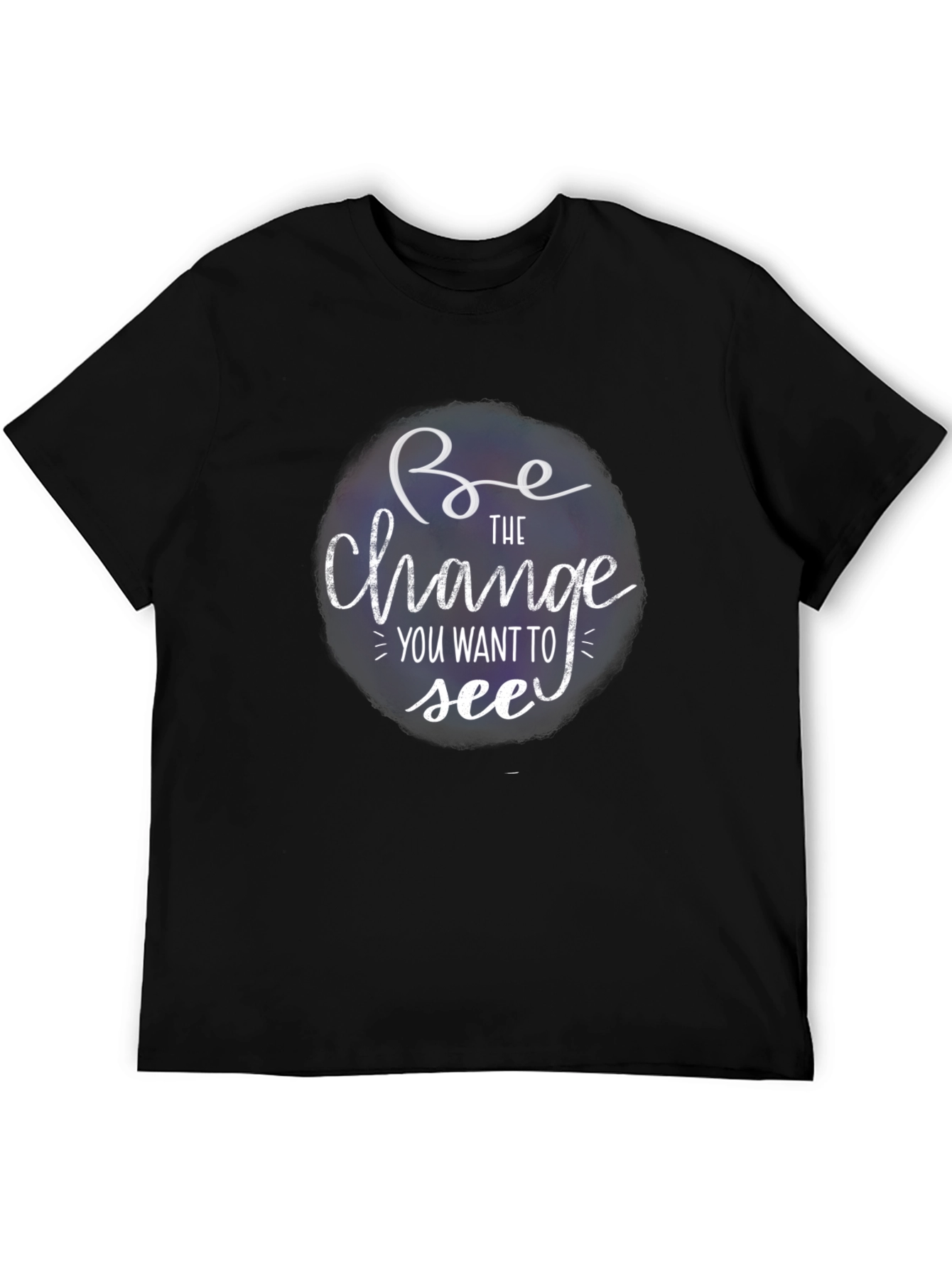 Be the Change Graphic Tee - Stylish Mens T-Shirt