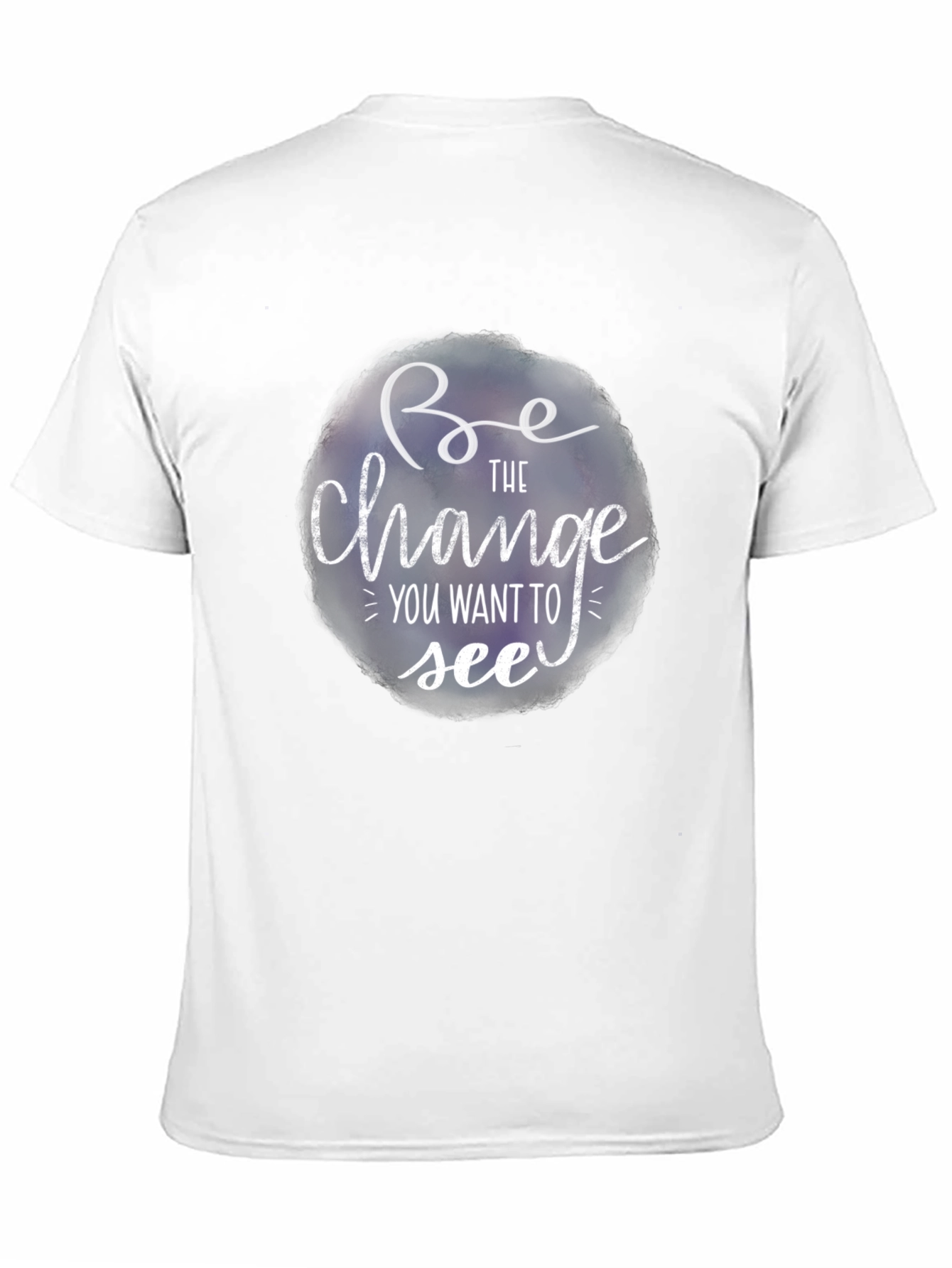 Be the Change Graphic Tee - Stylish Mens T-Shirt