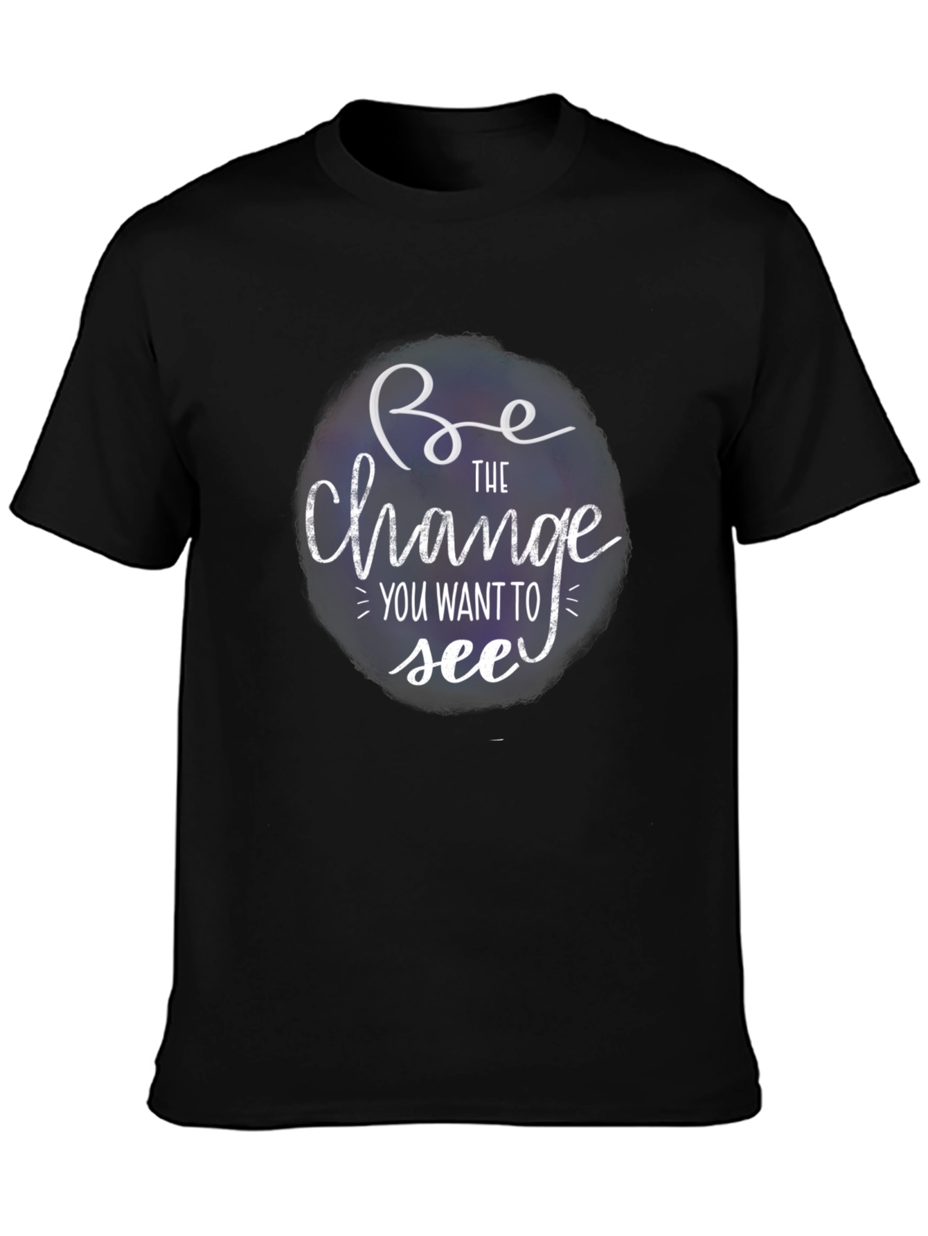Be the Change Graphic Tee - Stylish Mens T-Shirt