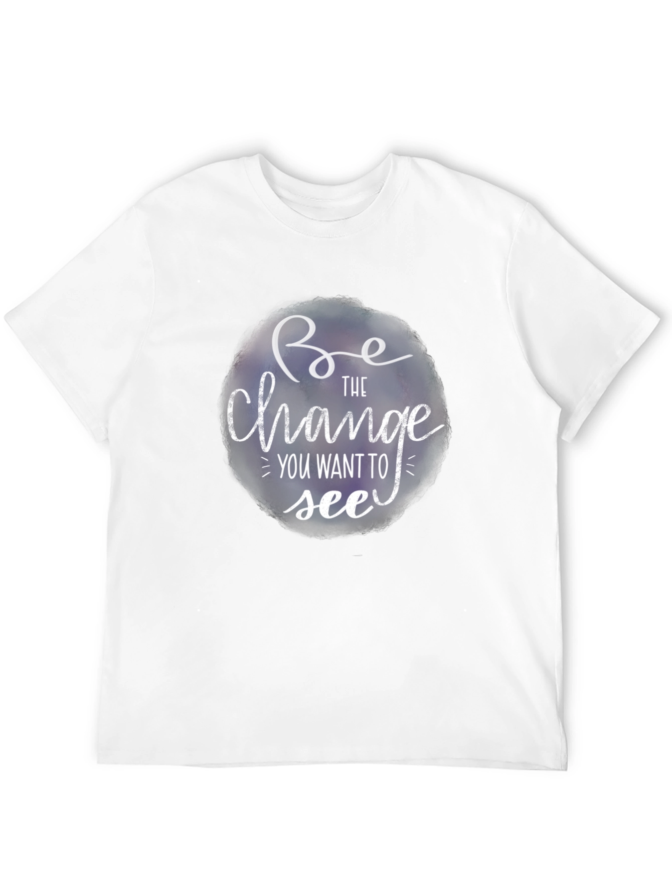Be the Change Graphic Tee - Stylish Mens T-Shirt