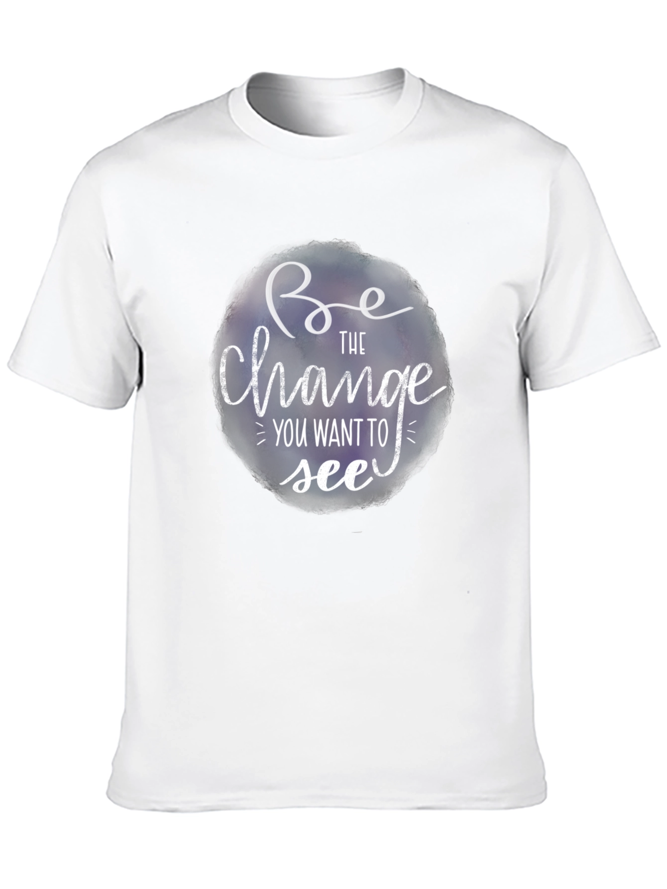 Be the Change Graphic Tee - Stylish Mens T-Shirt