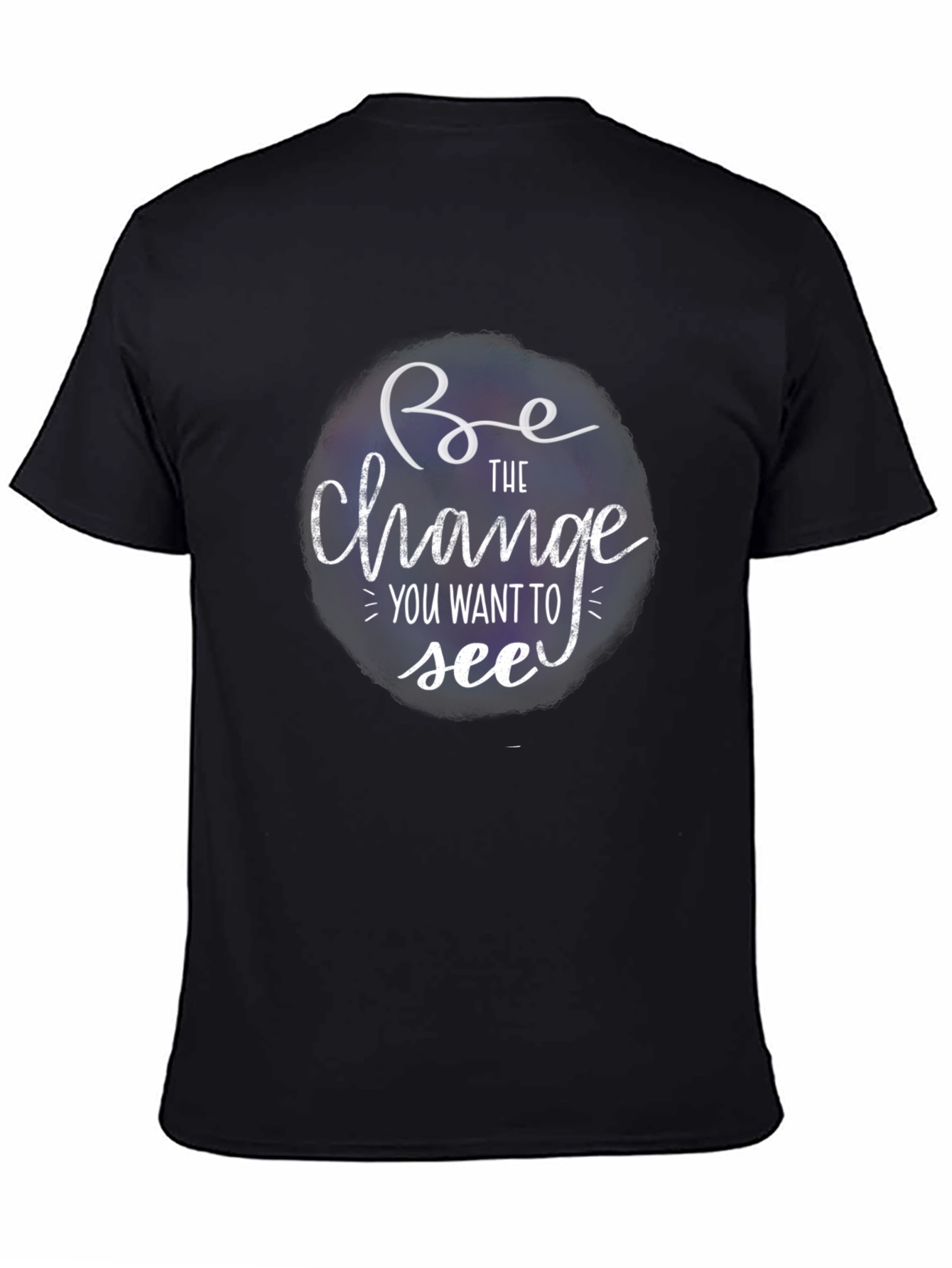 Be the Change Graphic Tee - Stylish Mens T-Shirt