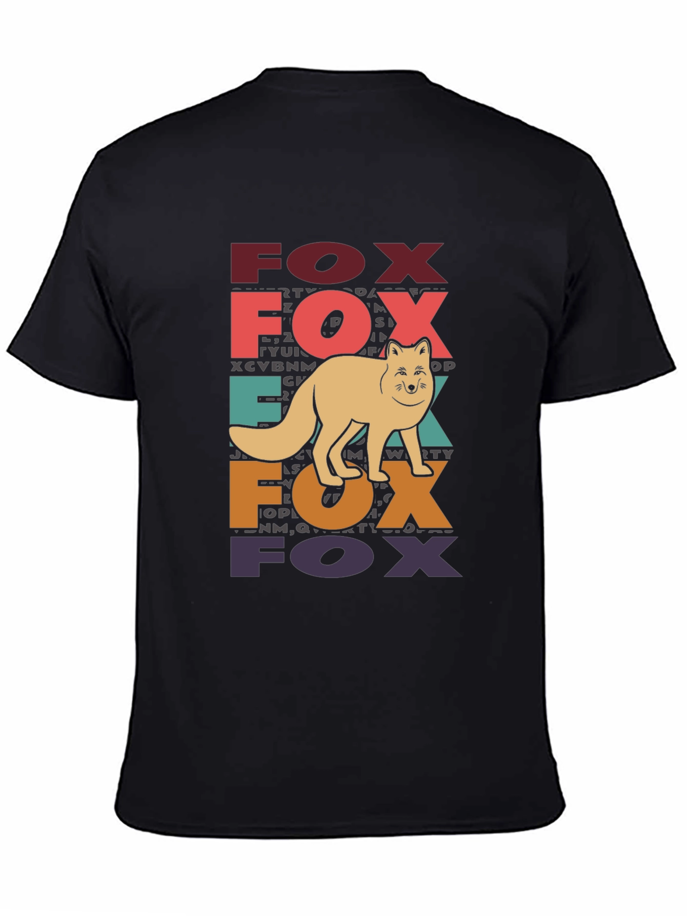 Retro Fox Graphic T-Shirt - Fun Animal Tee