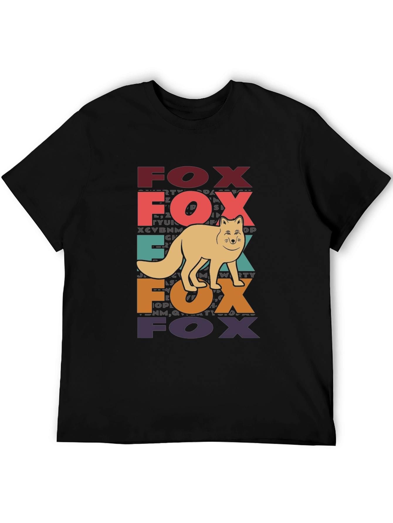 Retro Fox Graphic T-Shirt - Fun Animal Tee