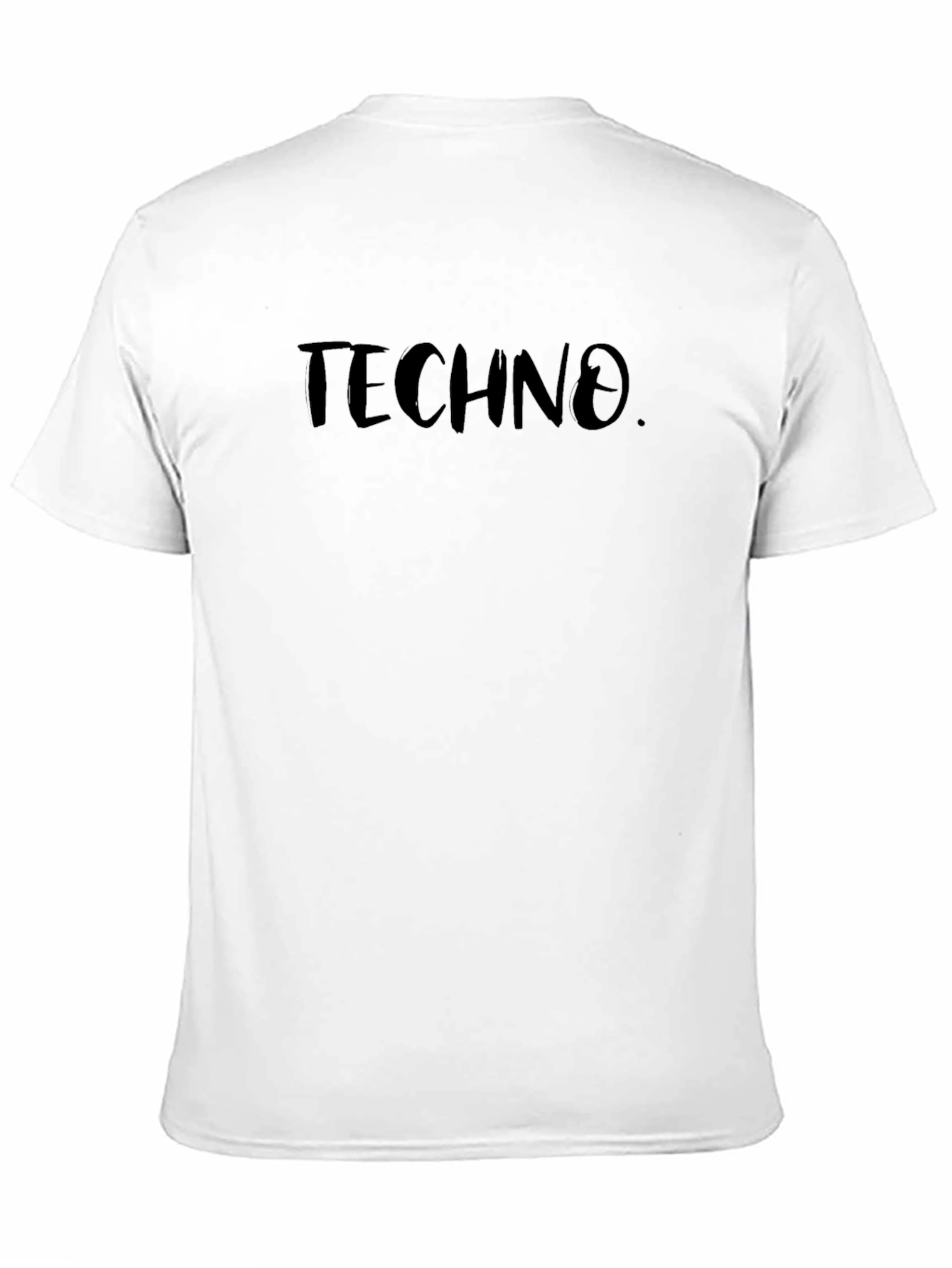 Techno Graphic Tee - Unisex Black T-Shirt