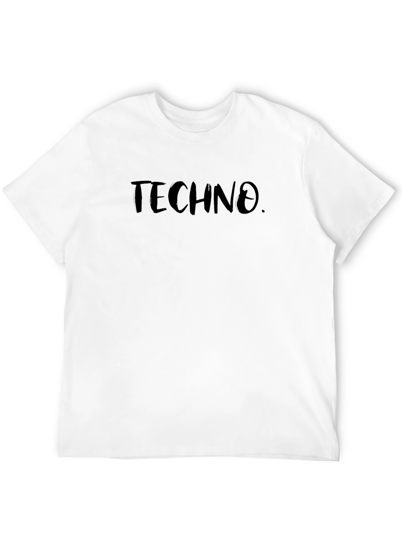 Techno Graphic Tee - Unisex Black T-Shirt