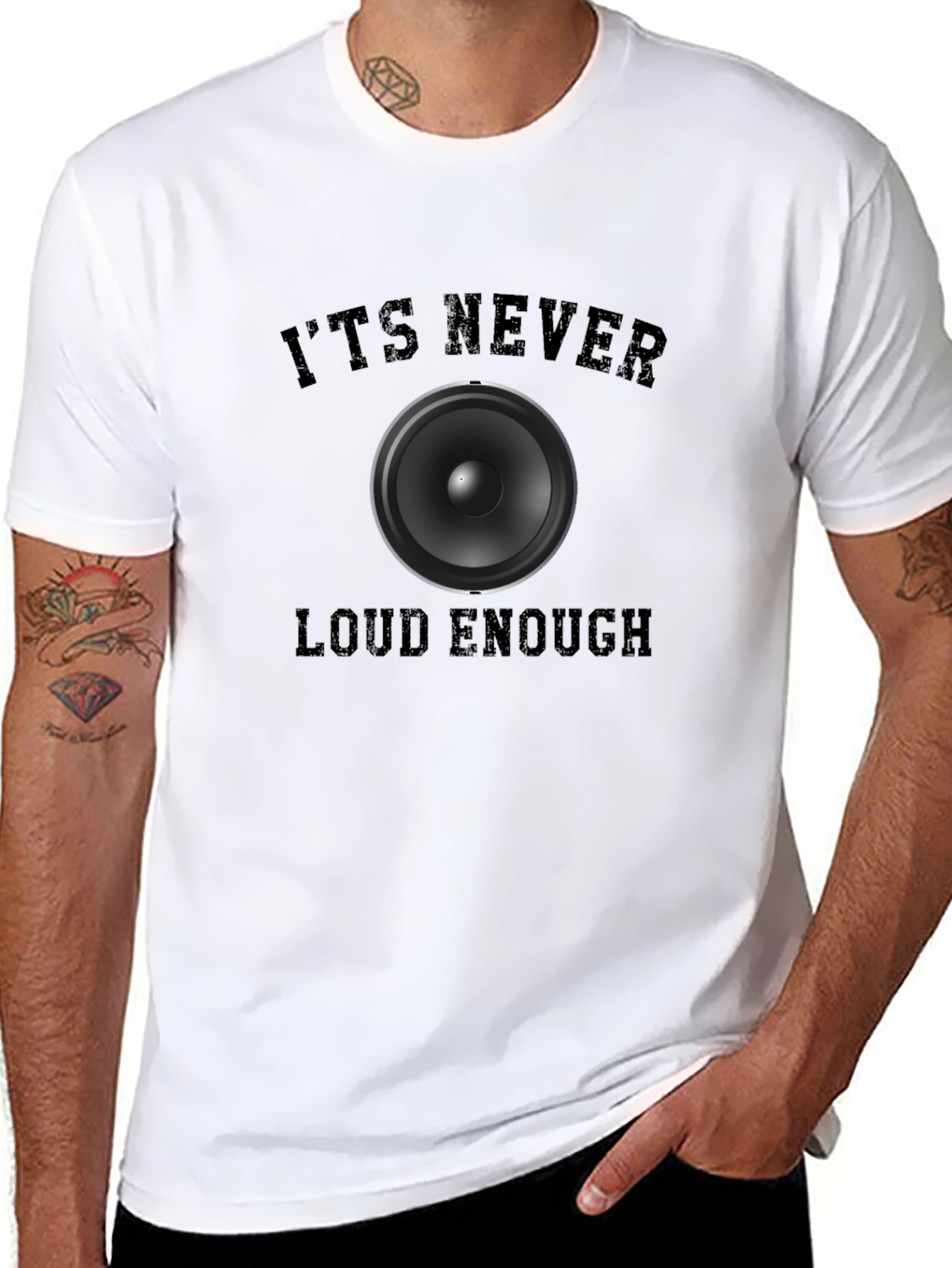 Its Never Loud Enough Graphic T-Shirt