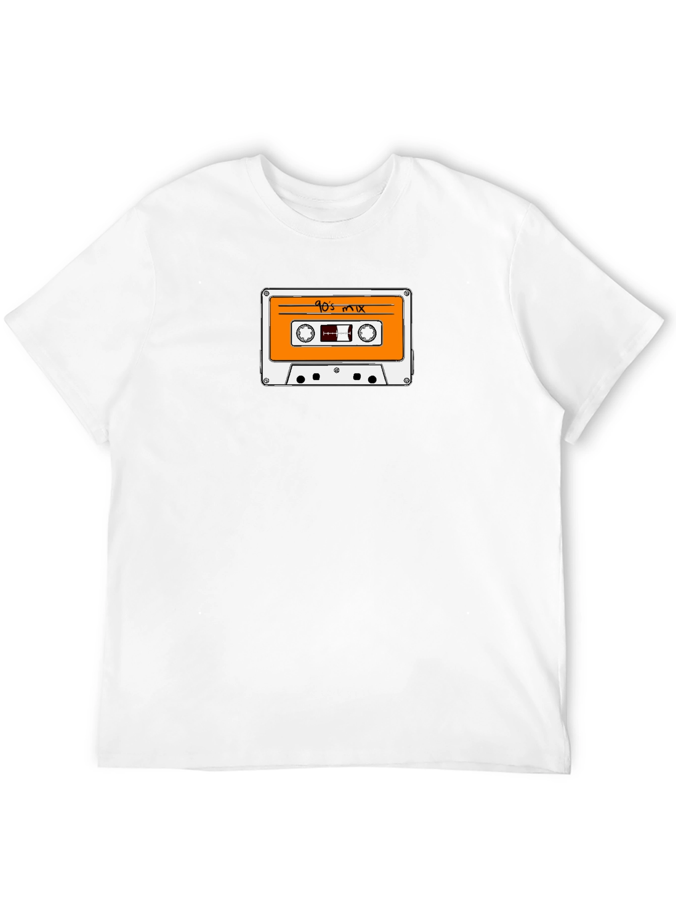 90s Mix Tape Graphic Tee - Retro Cool!