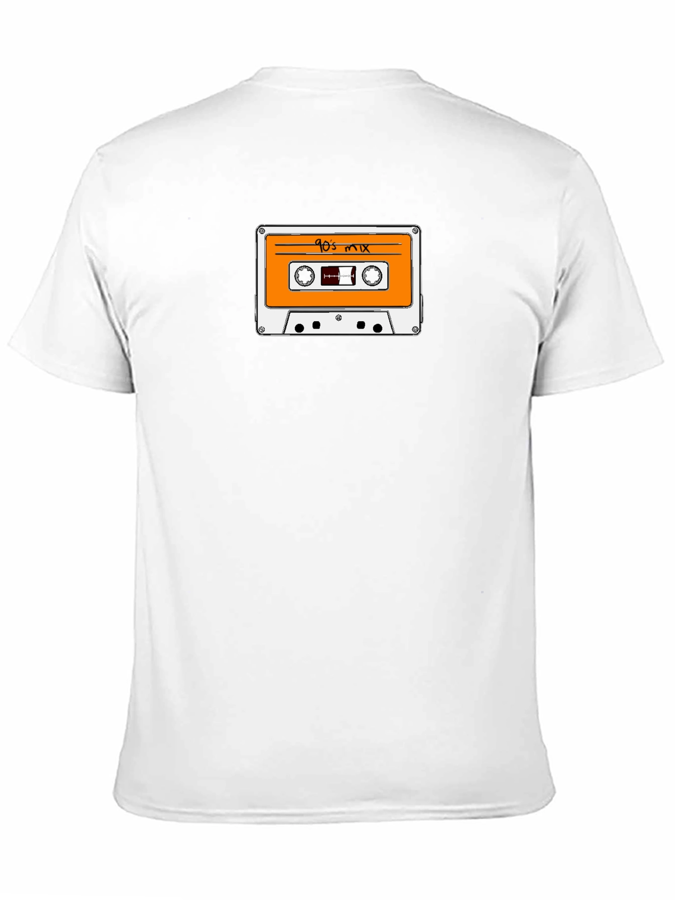 90s Mix Tape Graphic Tee - Retro Cool!