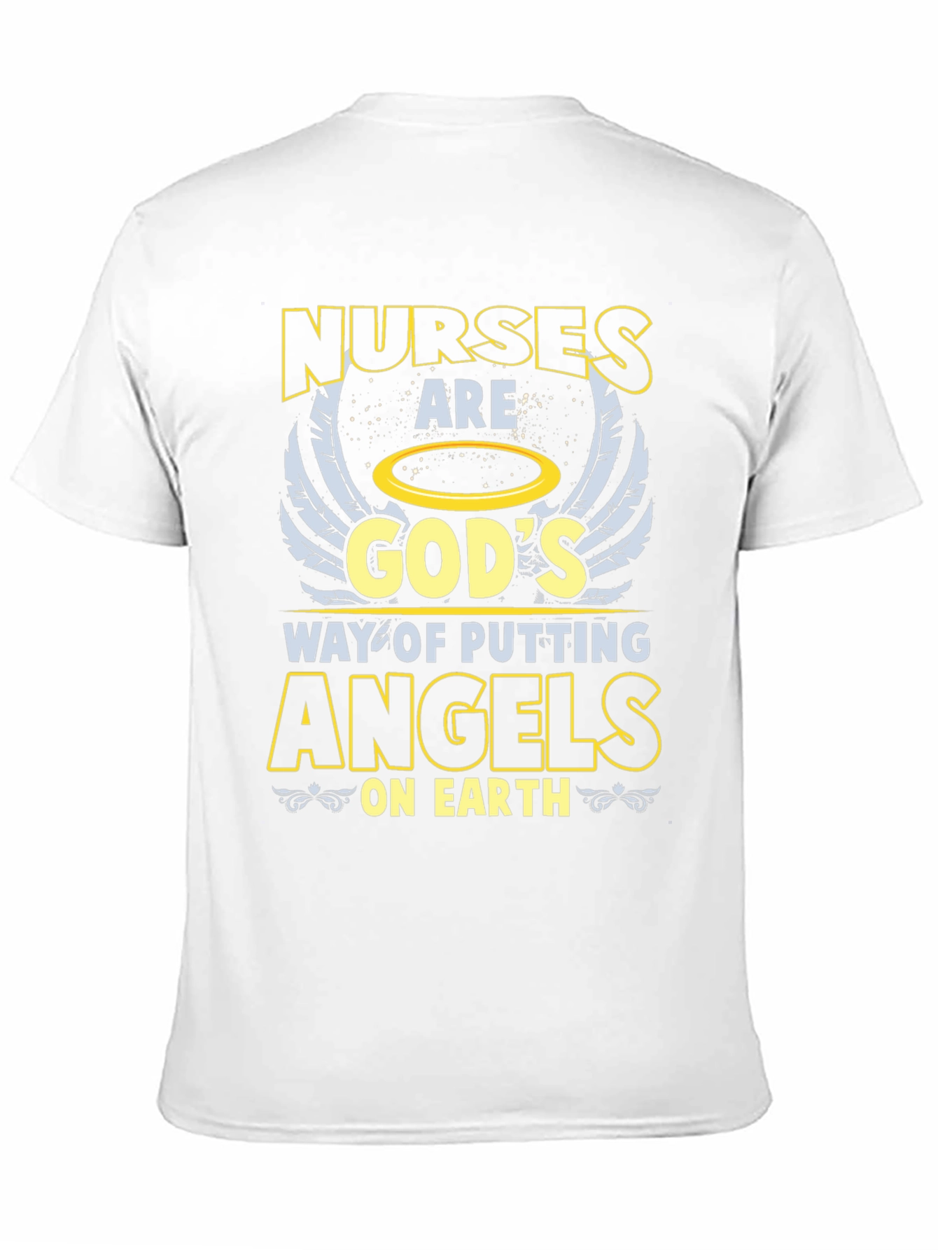 Nurses Are Gods Angels Graphic Tee