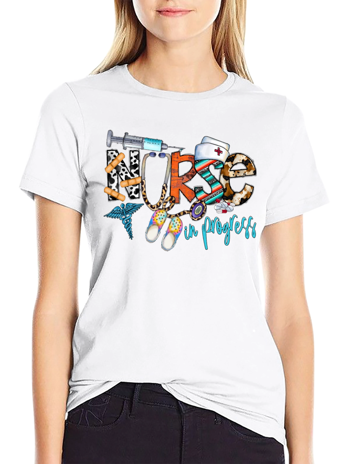 Nurse In Progress Graphic Tee