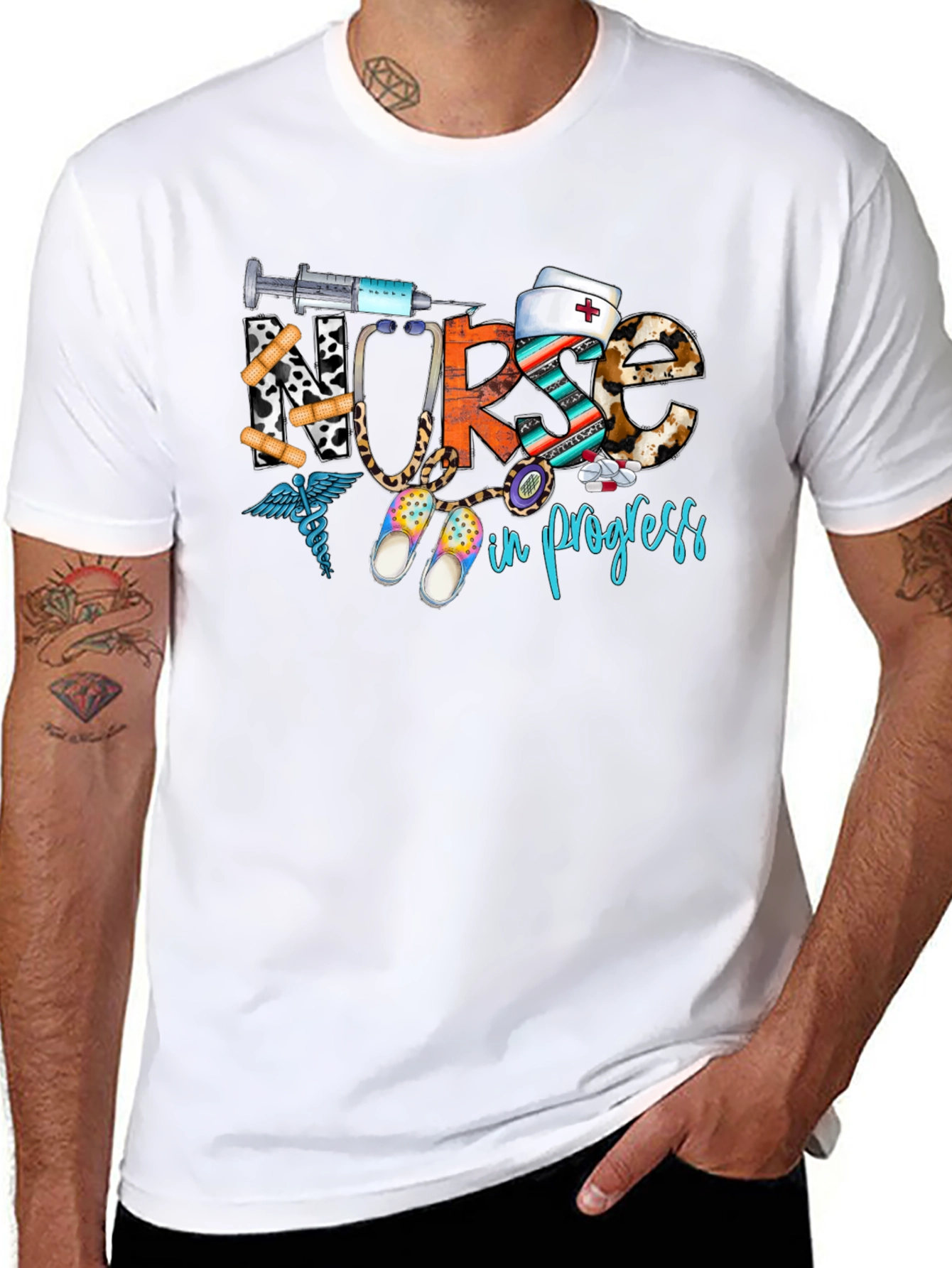 Nurse In Progress Graphic Tee