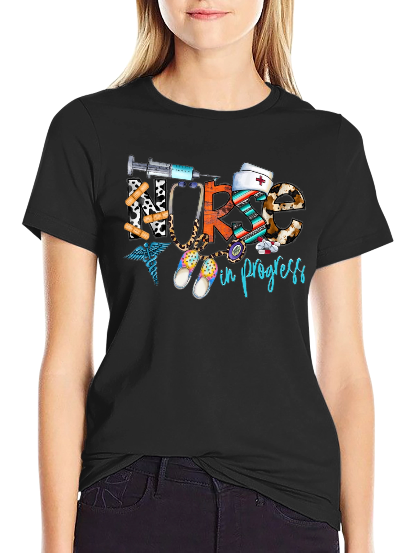 Nurse In Progress Graphic Tee