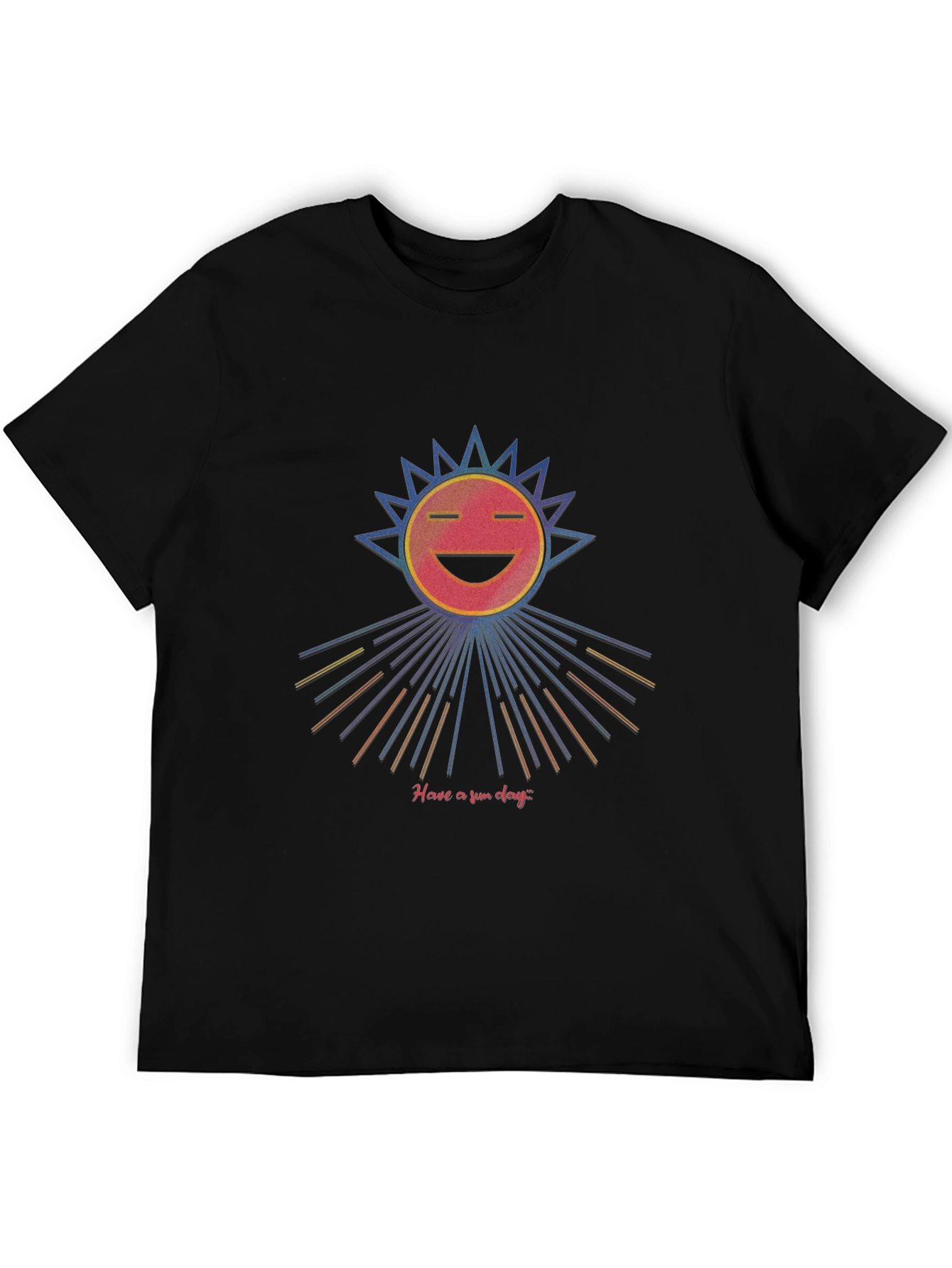 Smiling Sun Graphic T-Shirt - Have a Sun Day!