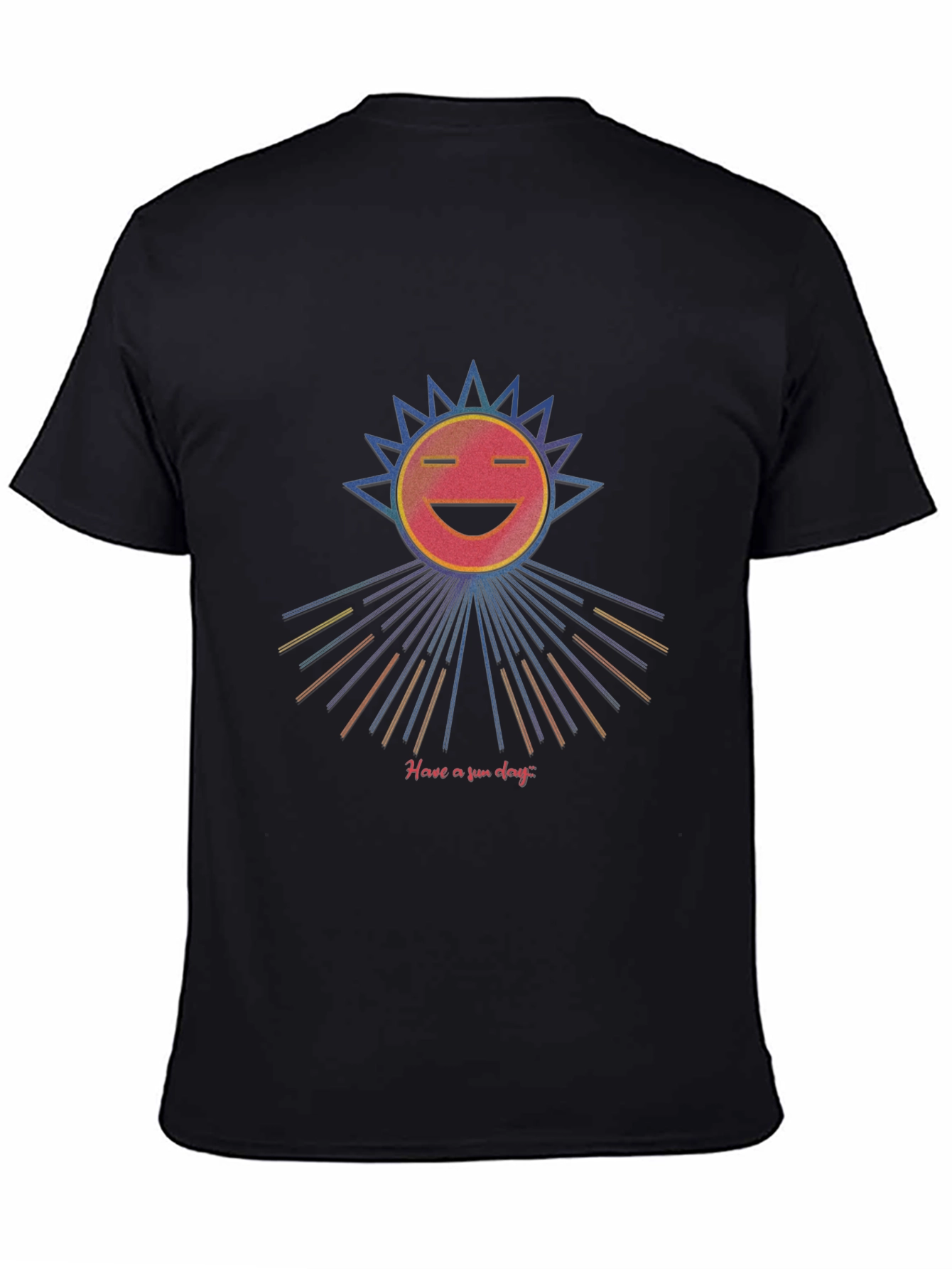 Smiling Sun Graphic T-Shirt - Have a Sun Day!