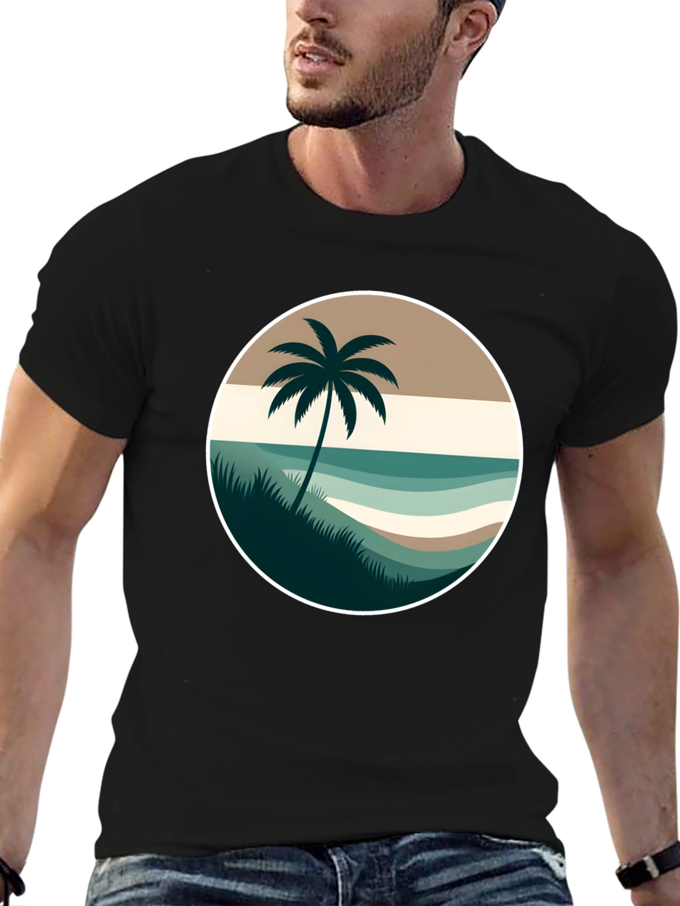 Island Life Graphic Tee - Soft Cotton Blend