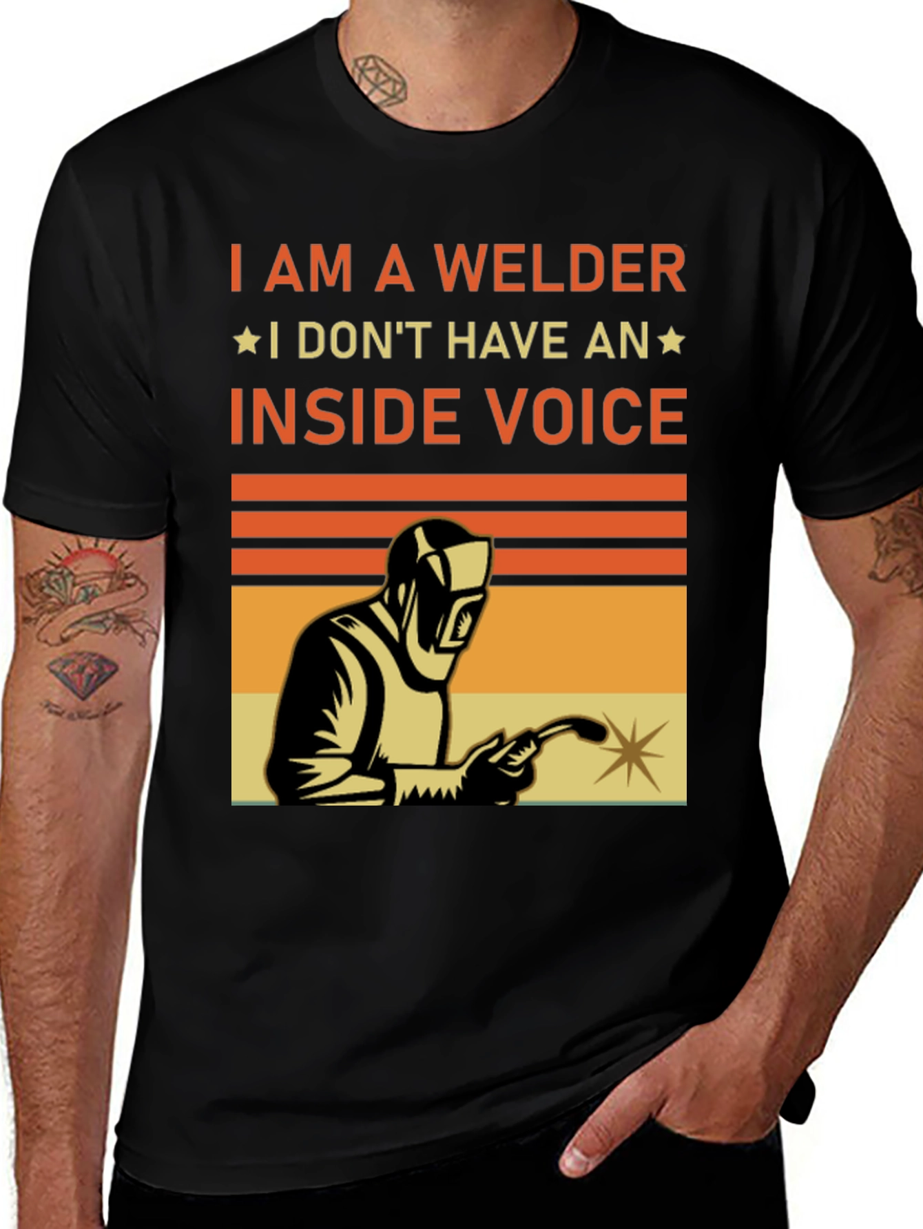 I Am A Welder Funny T-Shirt