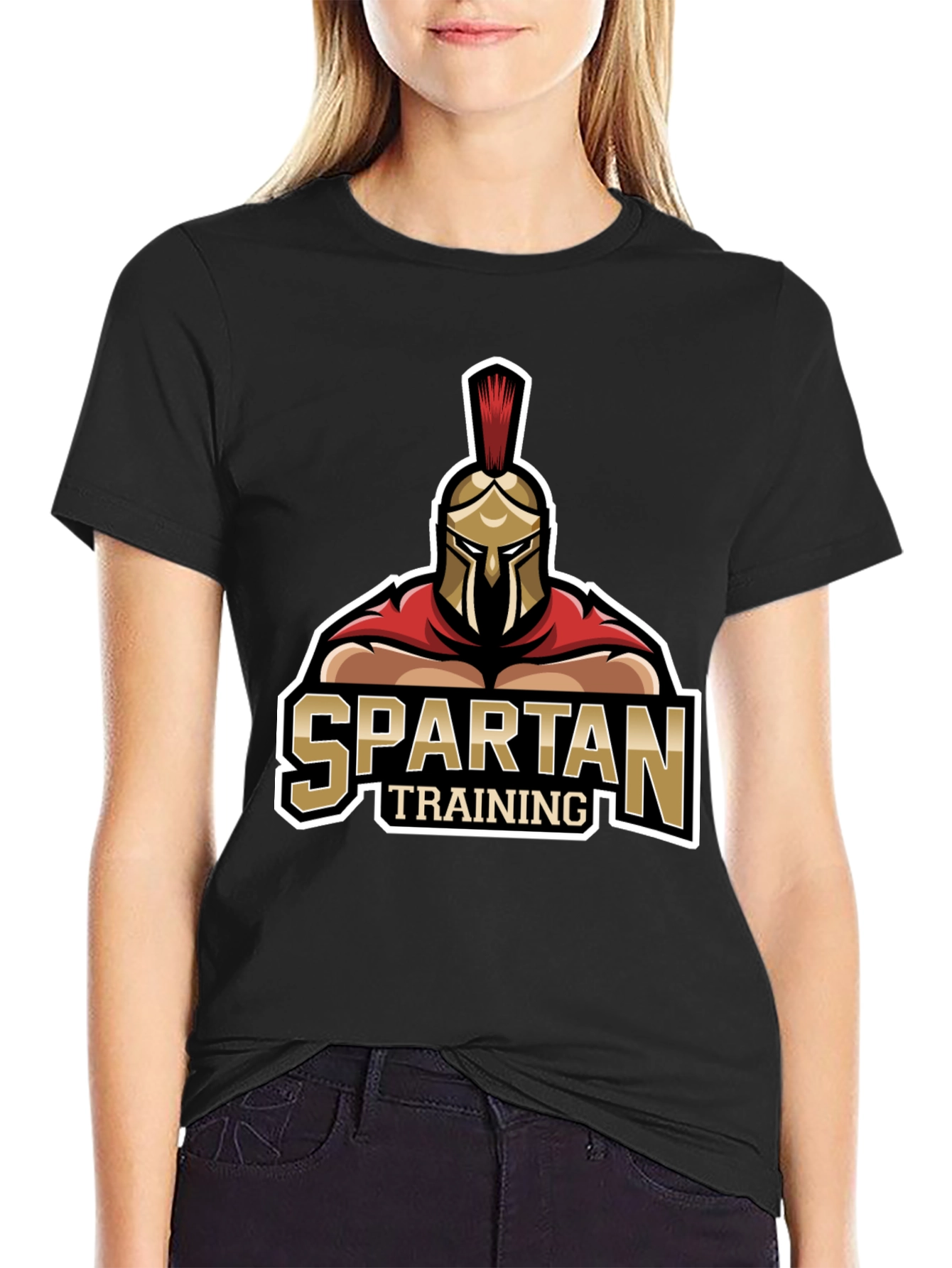 Spartan Training Black T-Shirt