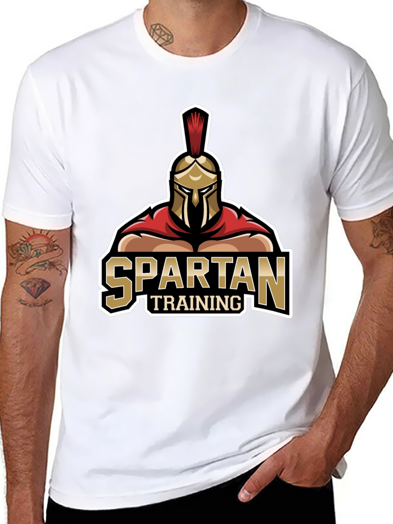 Spartan Training Black T-Shirt