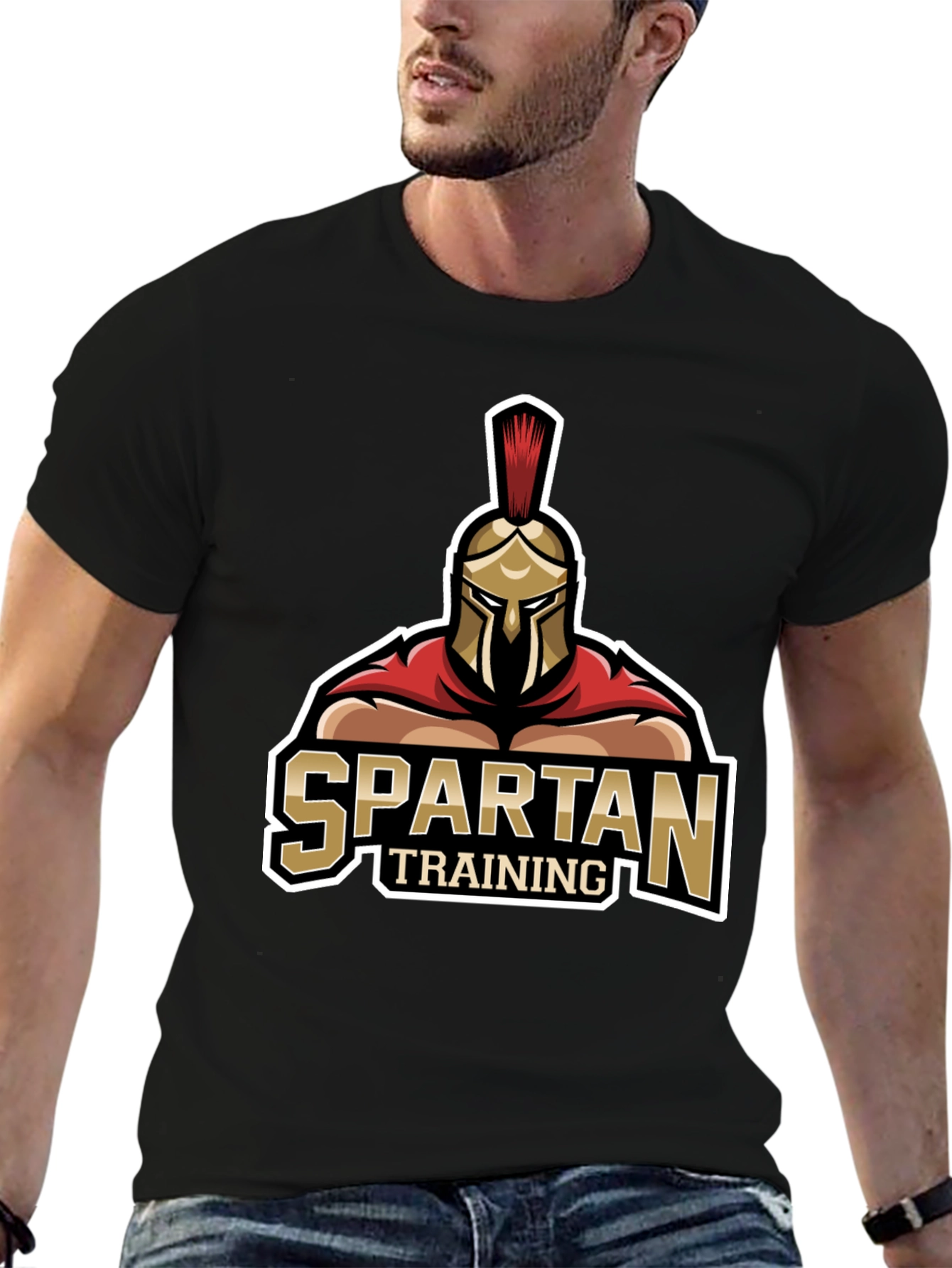 Spartan Training Black T-Shirt