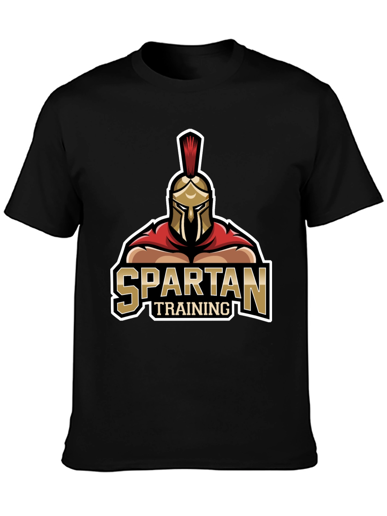 Spartan Training Black T-Shirt