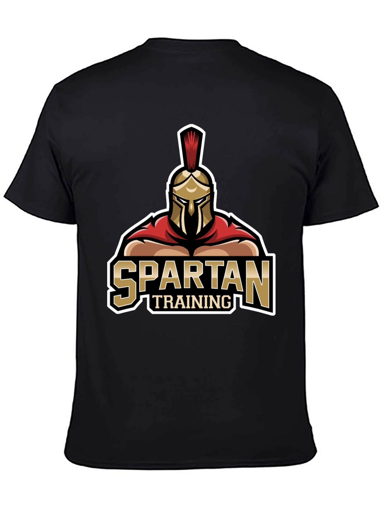 Spartan Training Black T-Shirt