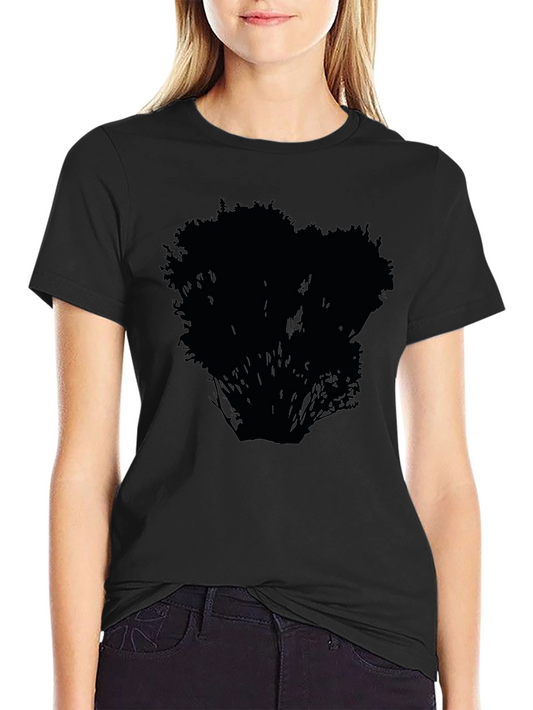 Silhouette Tree Black Graphic Tee