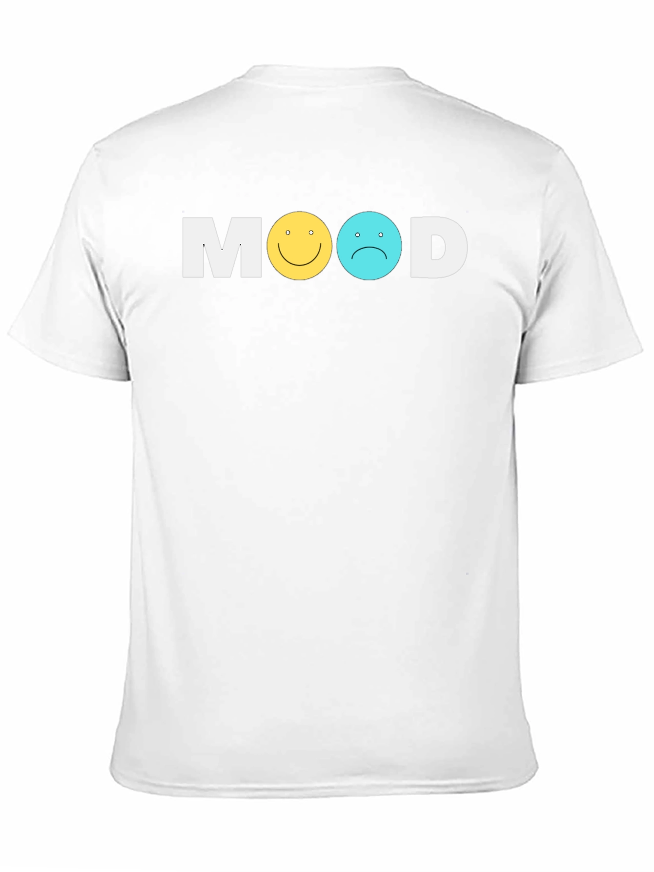 Mood Graphic Tee - Happy Sad T-Shirt