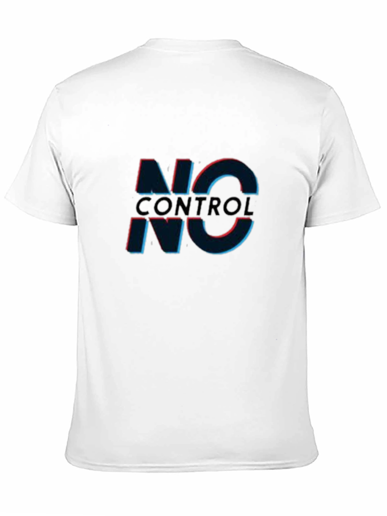 No Control Graphic Tee - Edgy Black T-Shirt