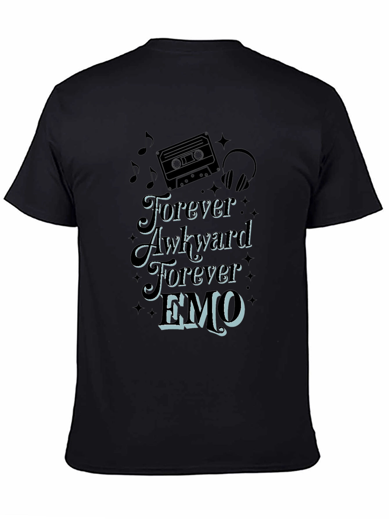 Forever Awkward Emo Graphic Tee