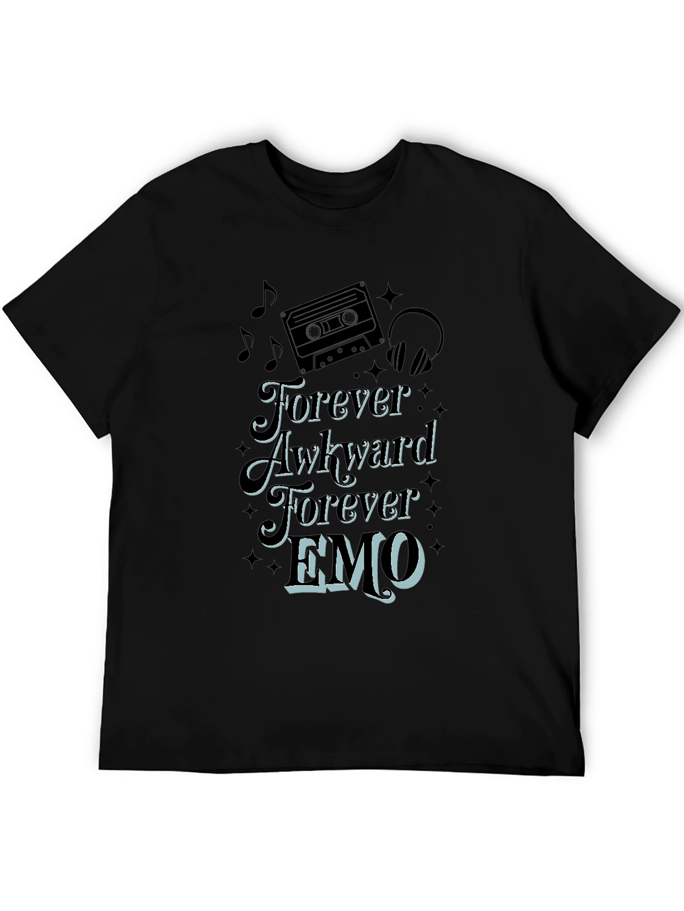 Forever Awkward Emo Graphic Tee