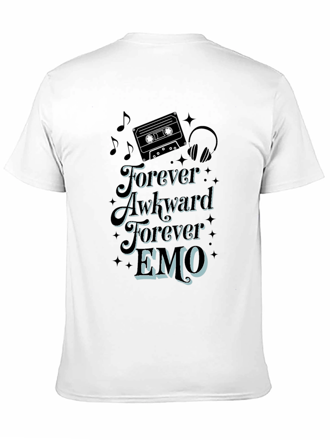 Forever Awkward Emo Graphic Tee