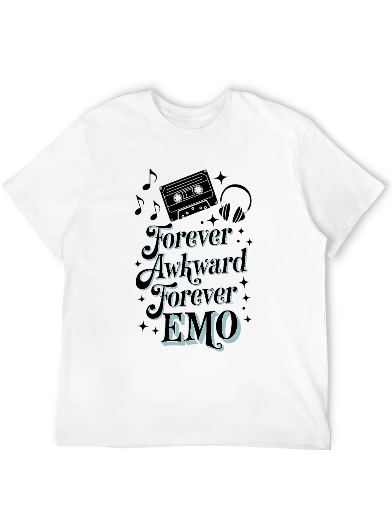 Forever Awkward Emo Graphic Tee