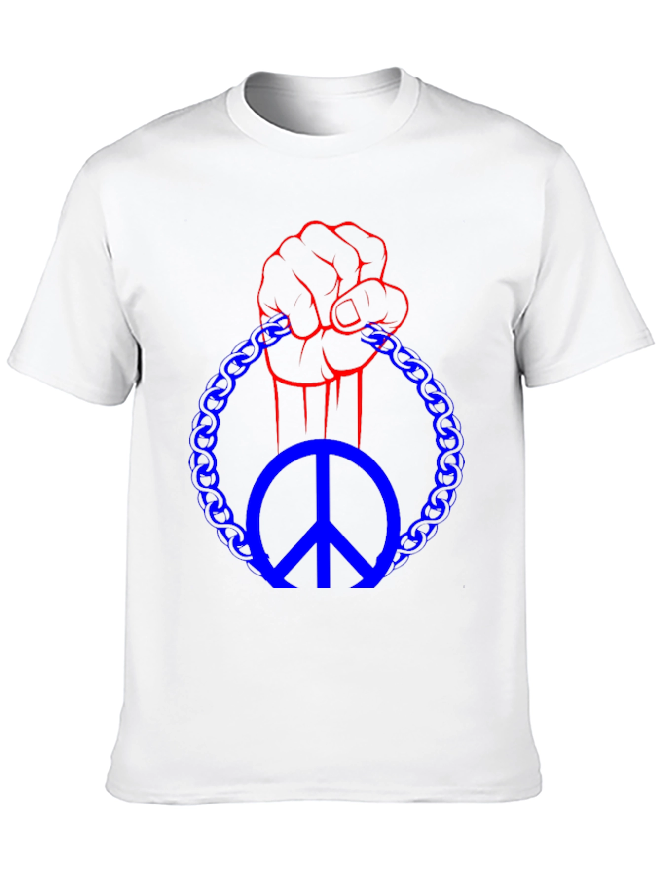 Peace Fist Graphic Tee - Black