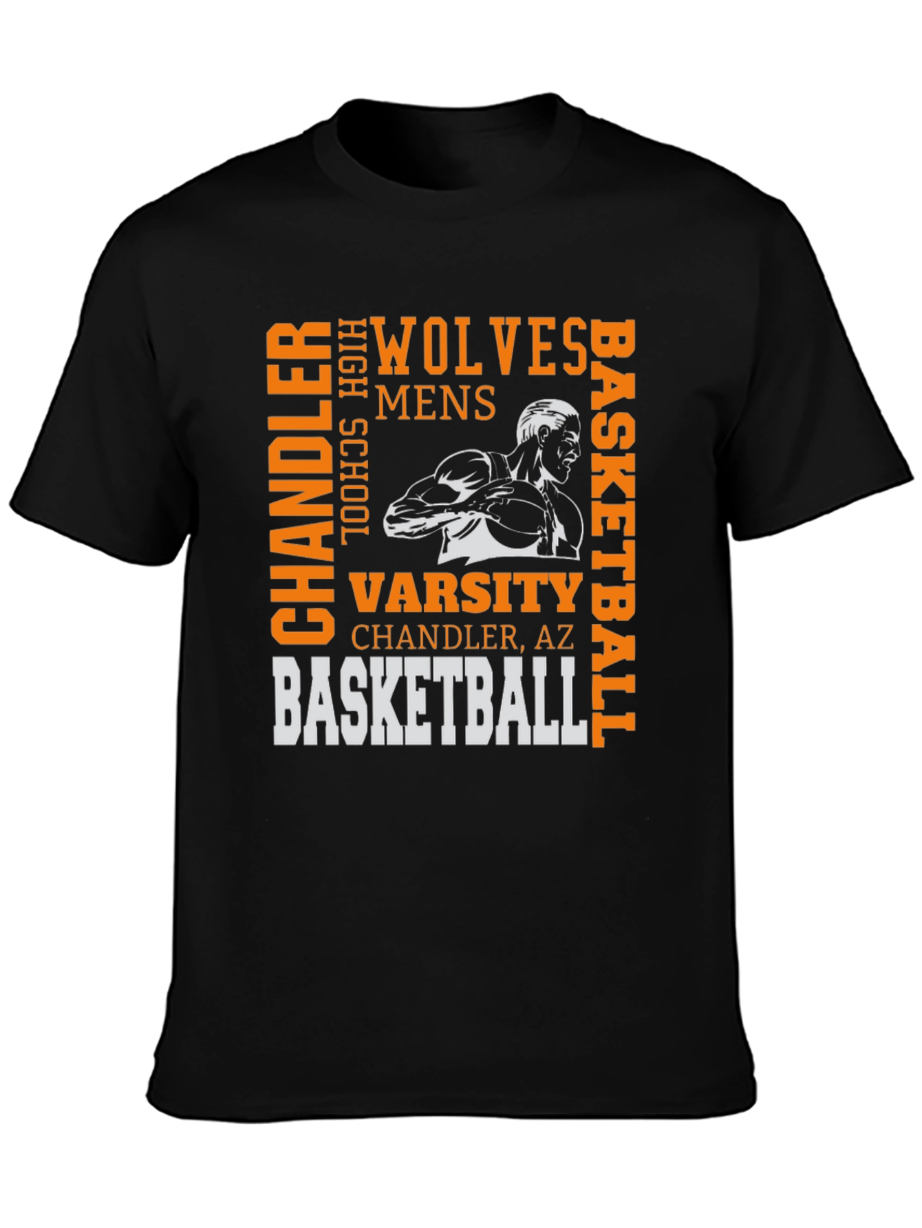 Wolves Basketball Graphic Tee