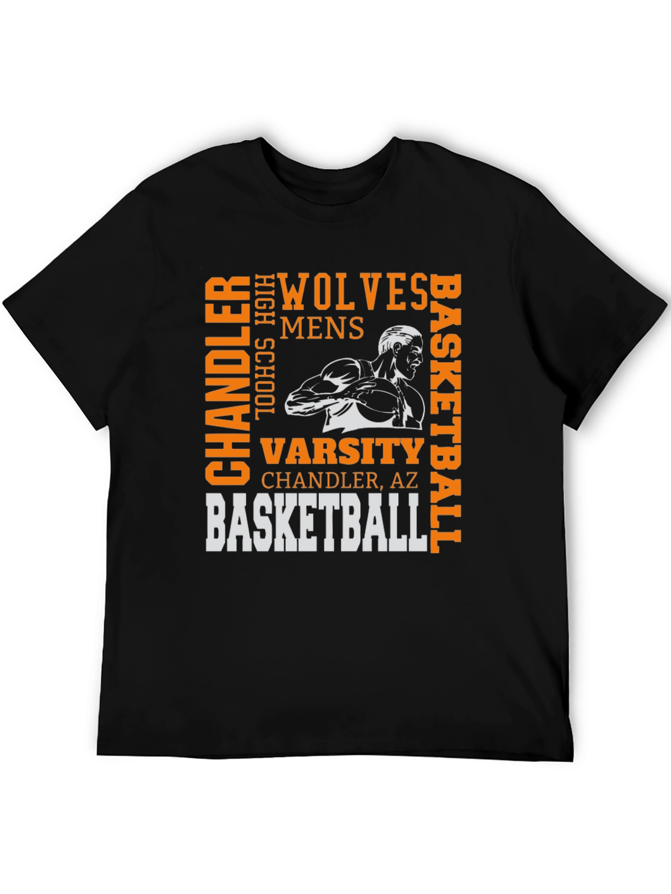 Wolves Basketball Graphic Tee