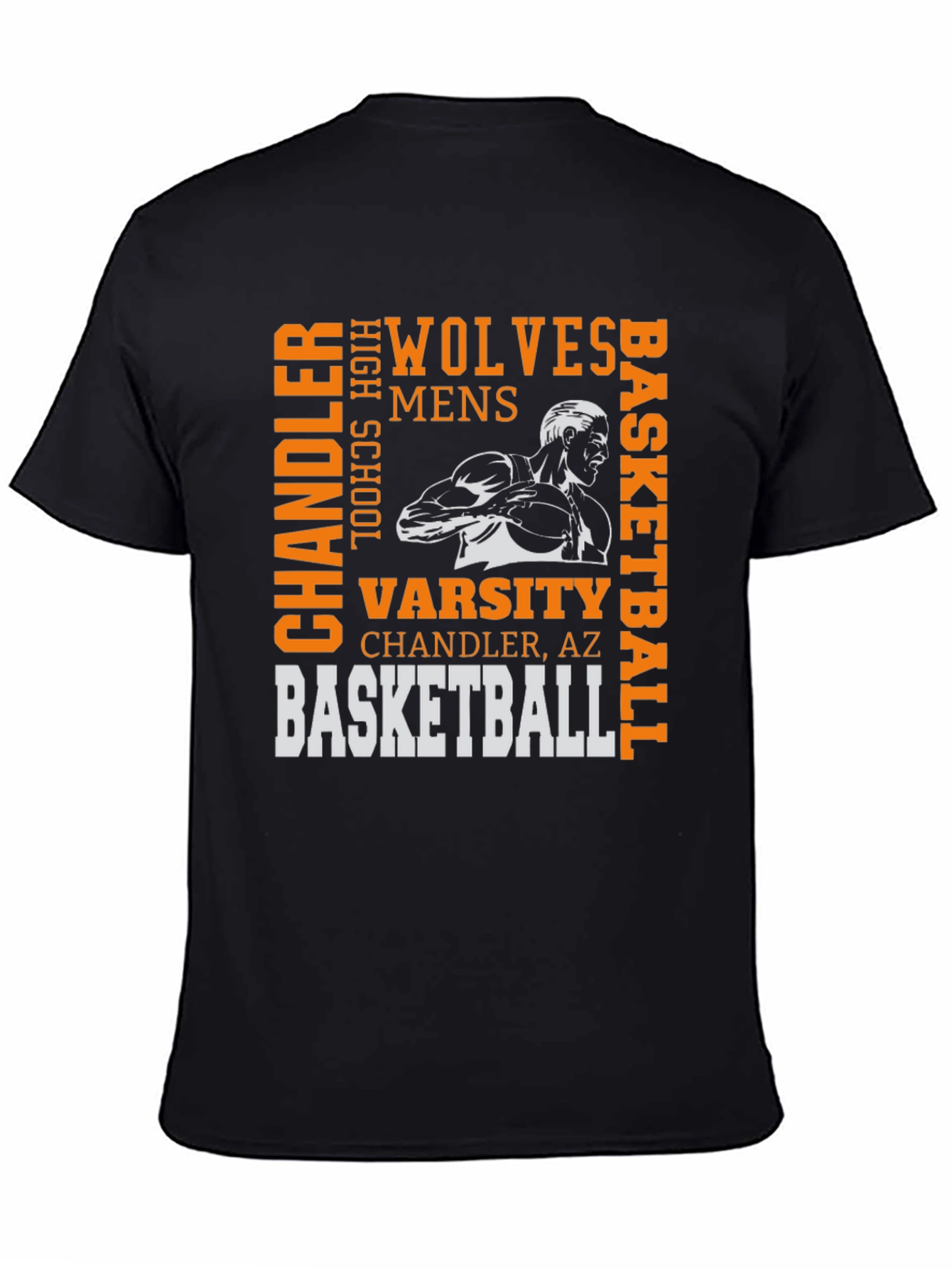 Wolves Basketball Graphic Tee