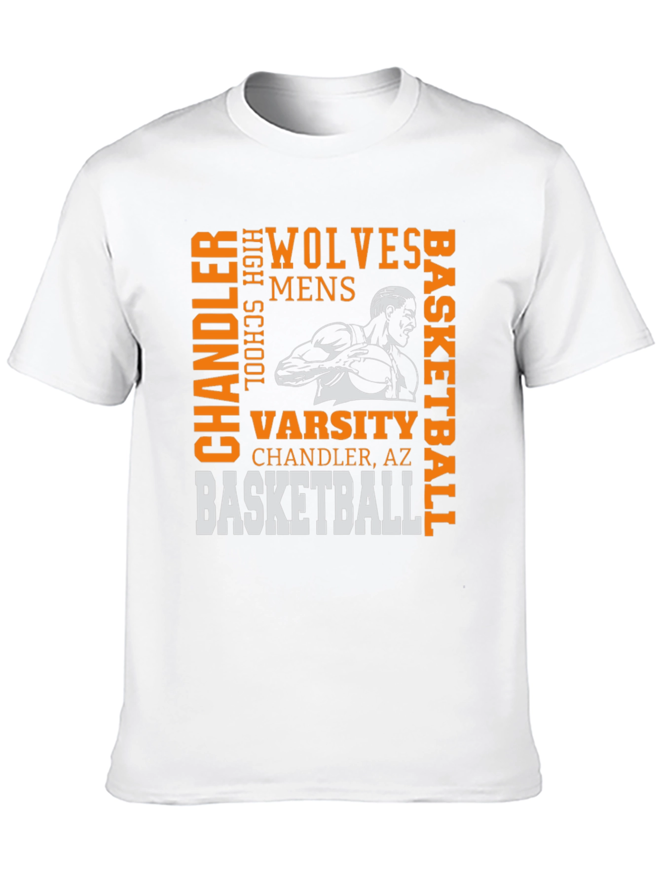 Wolves Basketball Graphic Tee