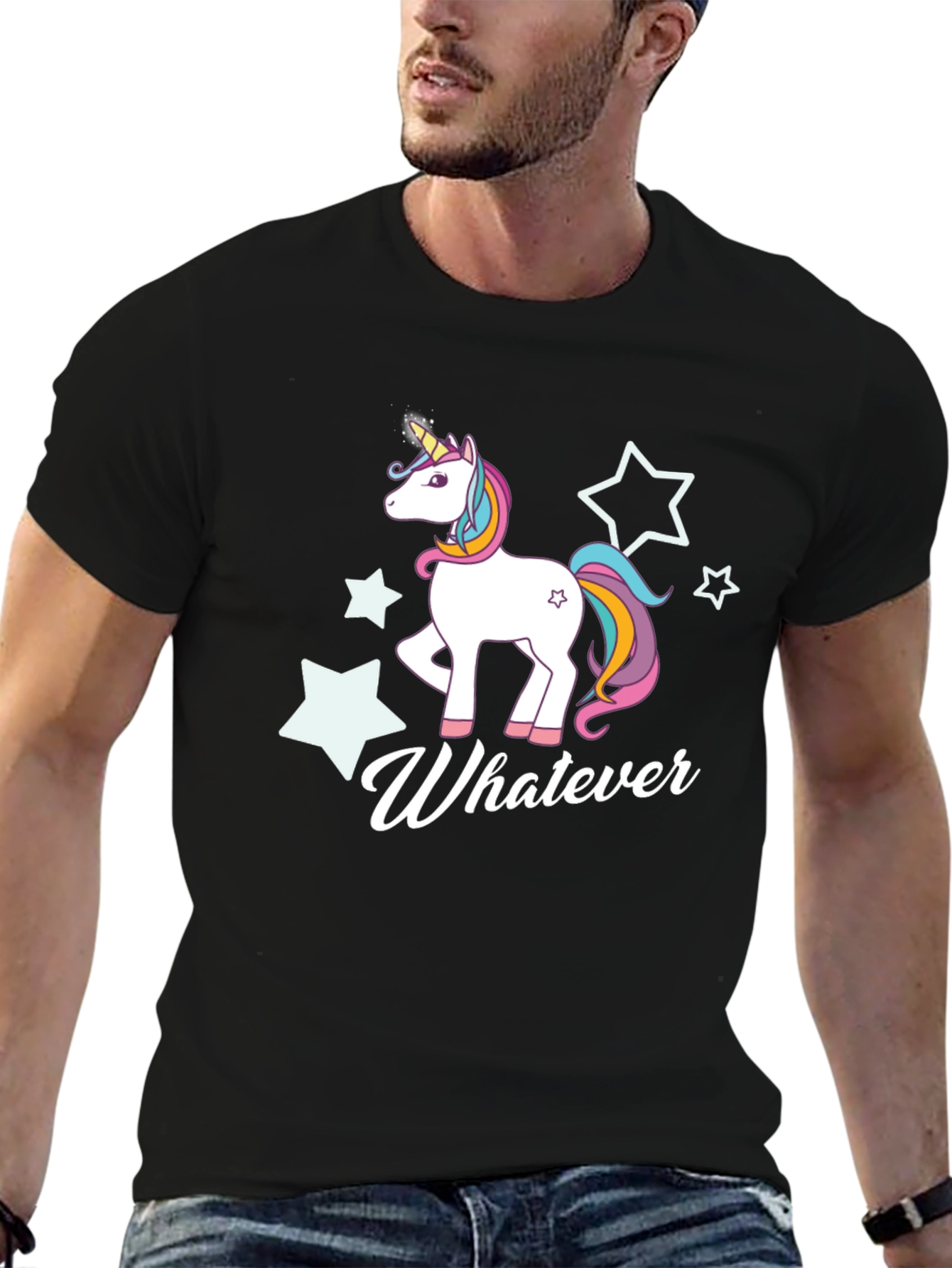 Unicorn Graphic T-Shirt - Whatever Tee
